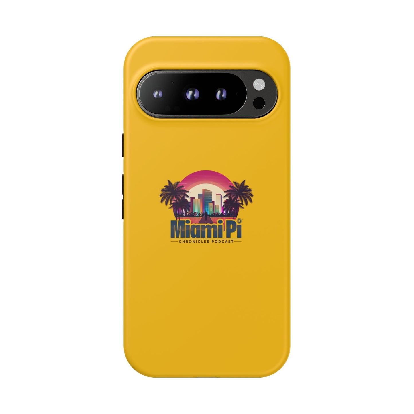 Sunset Logo – Yellow Phone Case