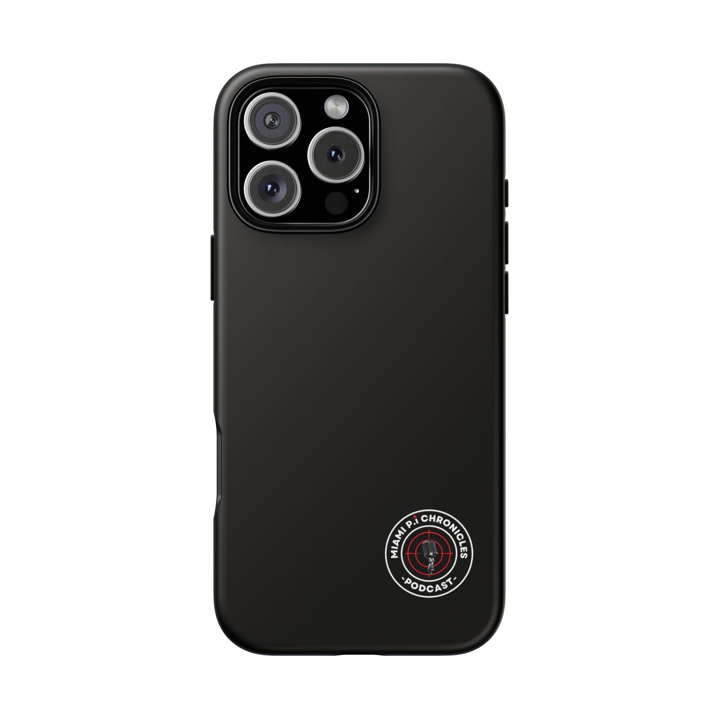 Miami Pi Dark Badge – Black Phone Case