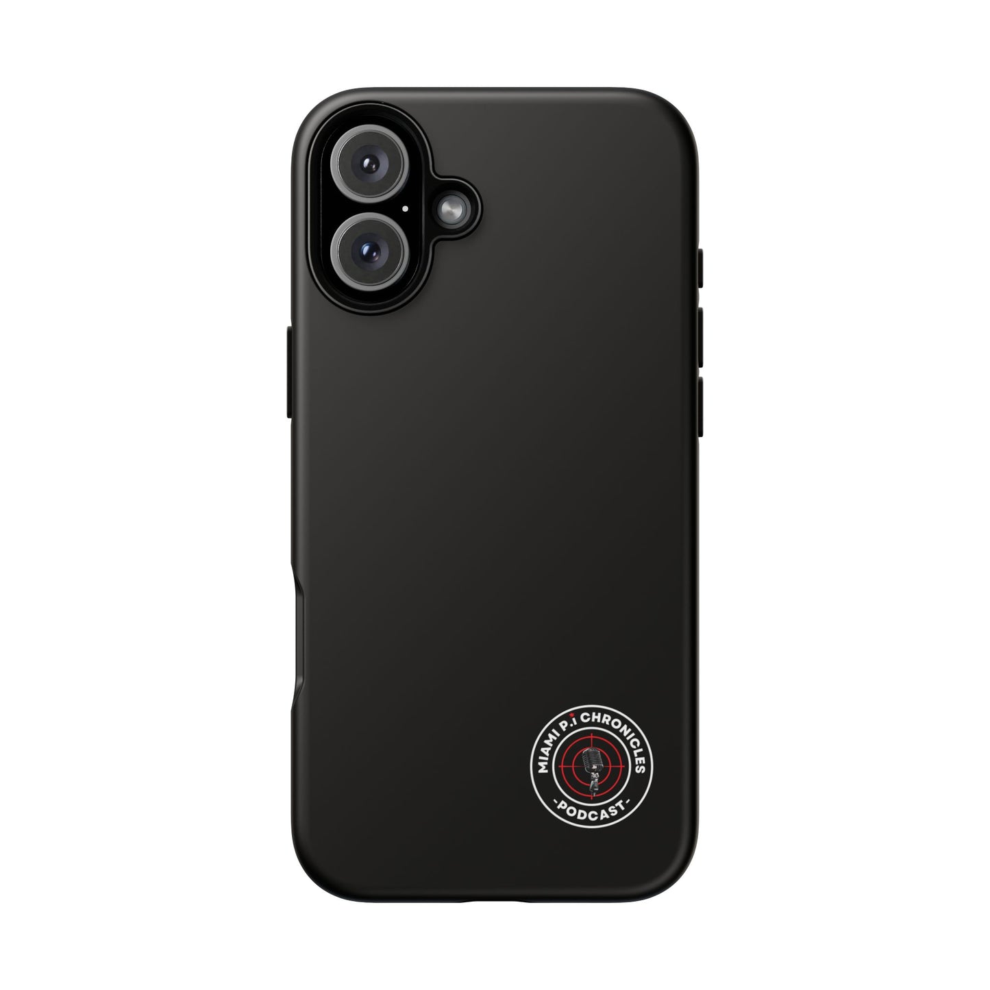 Miami Pi Dark Badge – Black Phone Case