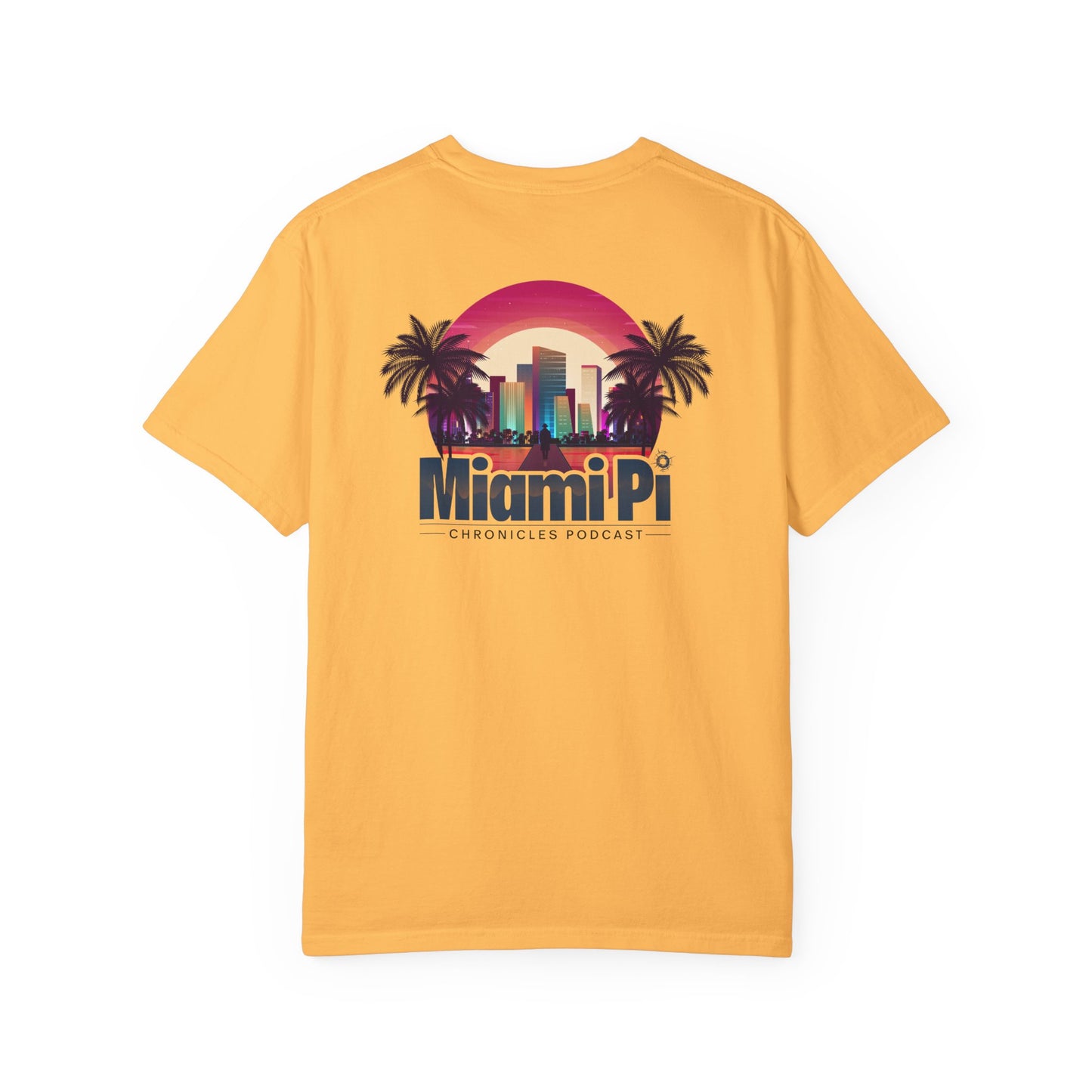 Dark Sunset Logo – T-Shirt (Citrus)