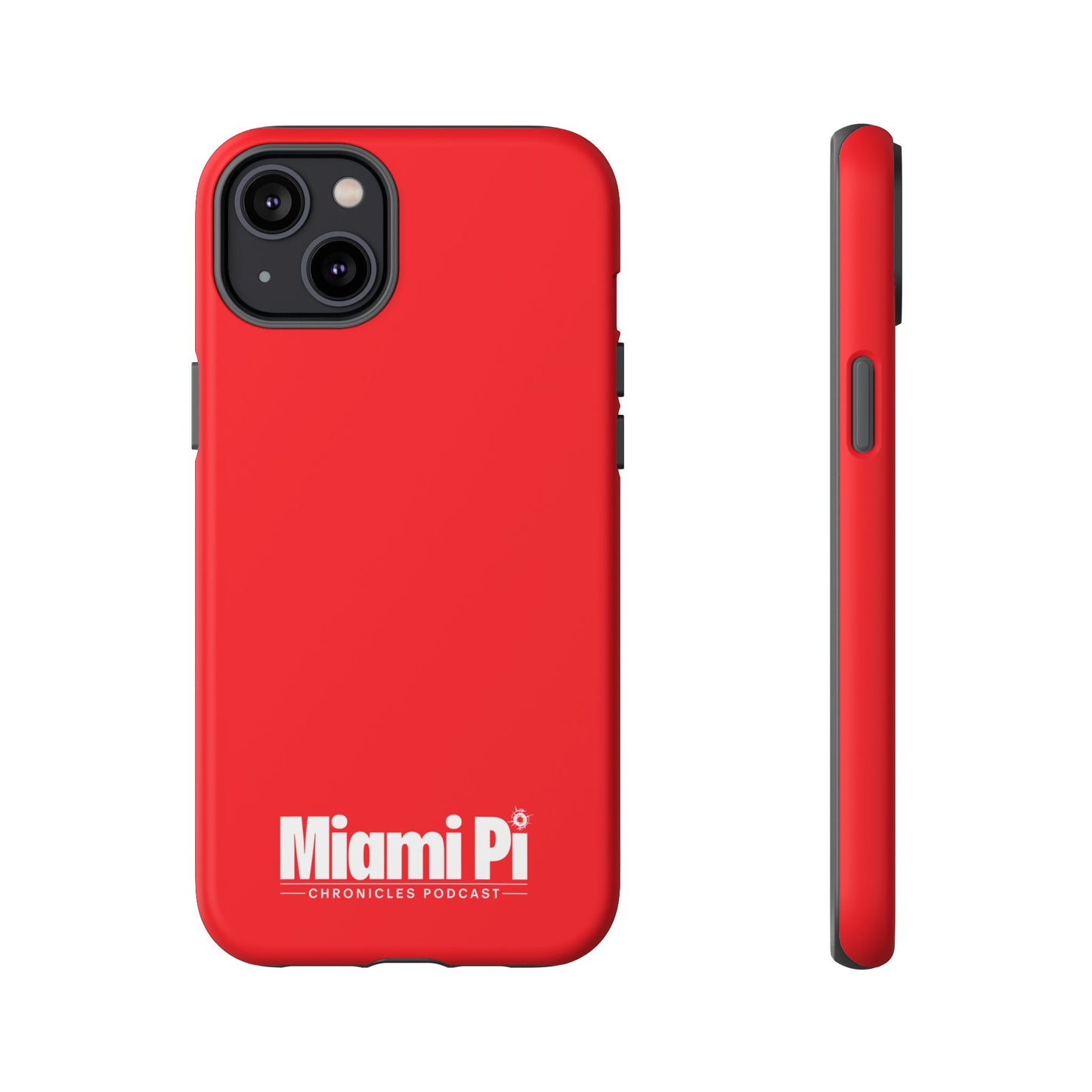 Monochrome Logo – Red Phone Case