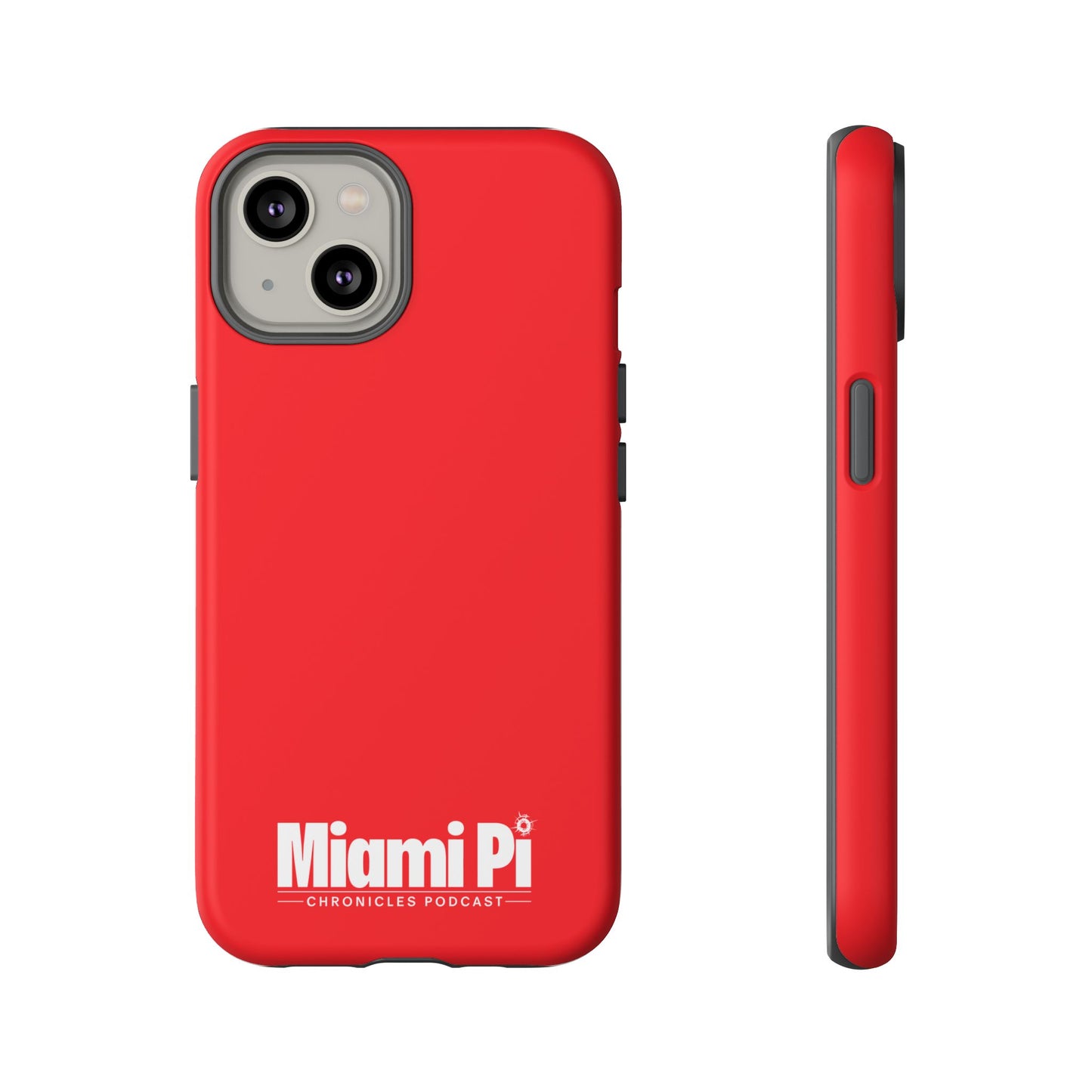Monochrome Logo – Red Phone Case