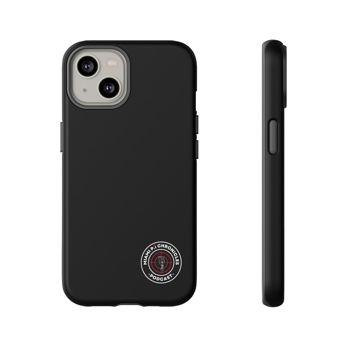 Miami Pi Dark Badge – Black Phone Case