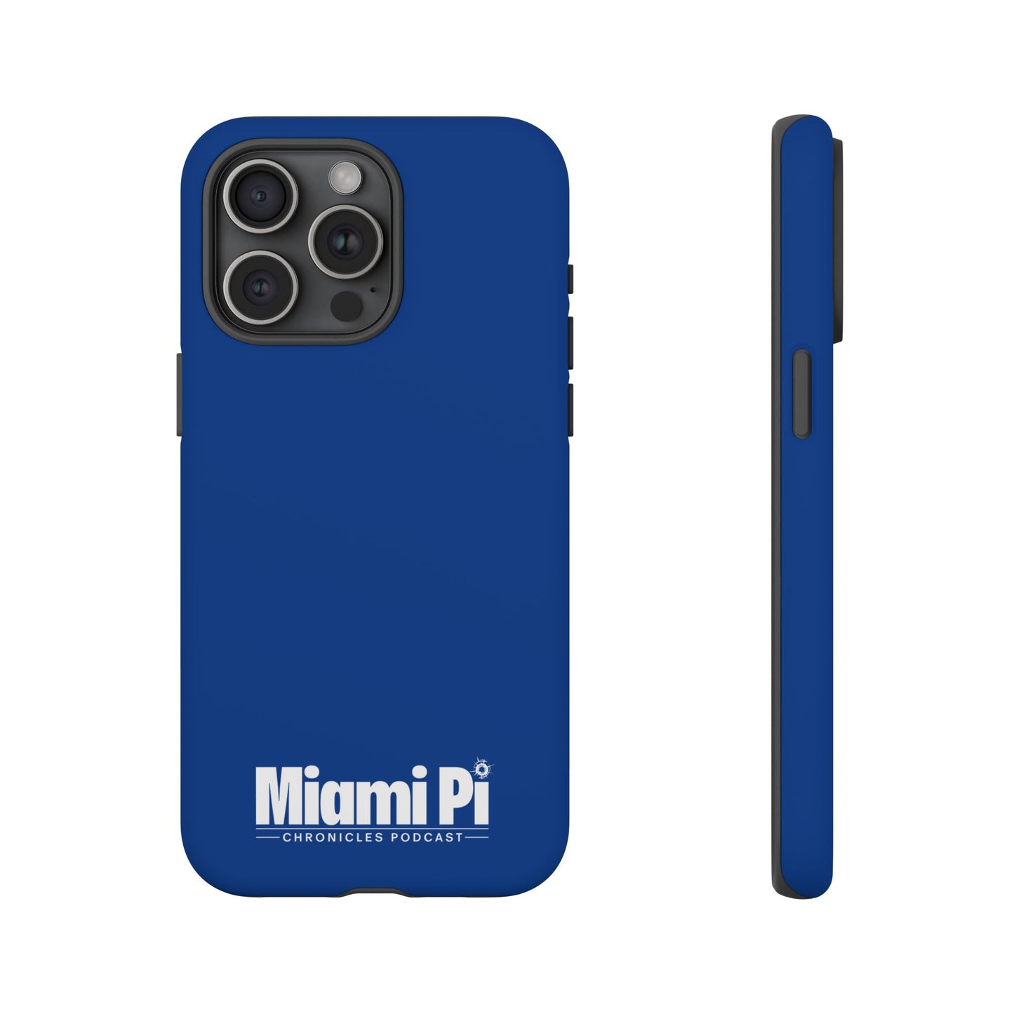 Monochrome Logo – Blue Phone Case