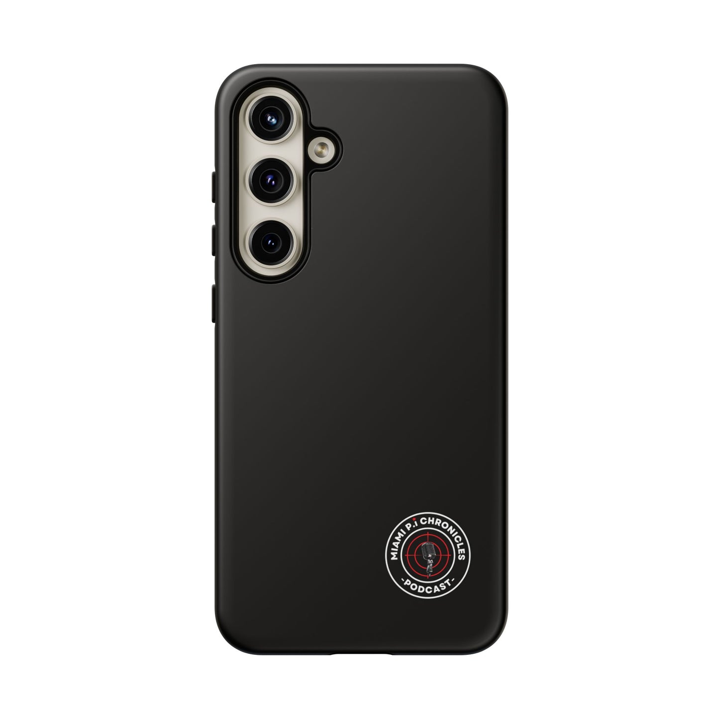 Miami Pi Dark Badge – Black Phone Case