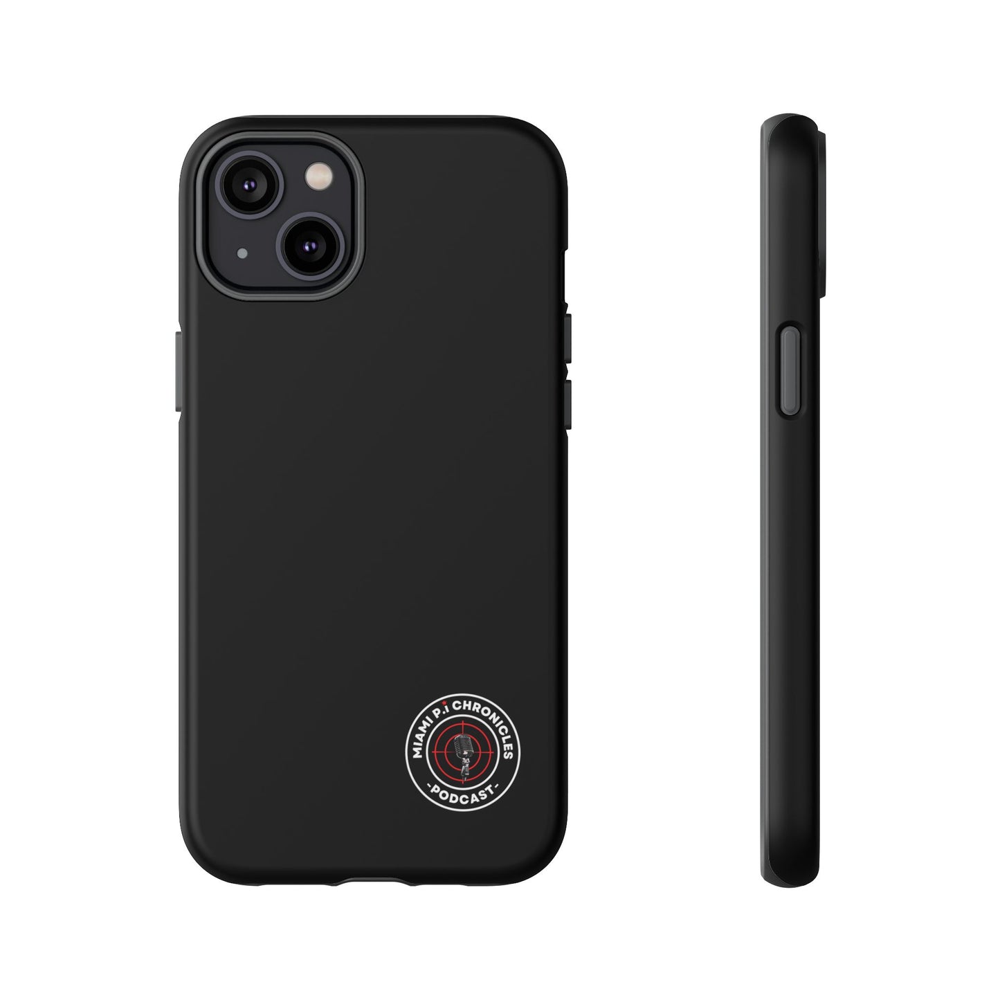 Miami Pi Dark Badge – Black Phone Case