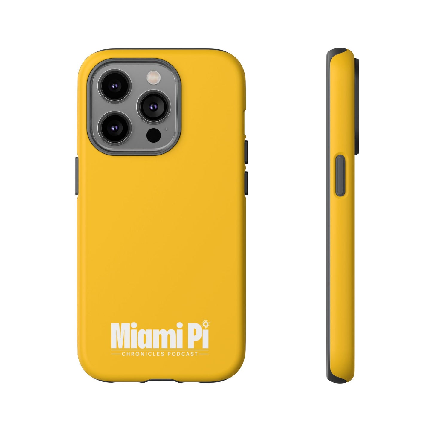 Monochrome Logo – Yellow Phone Case
