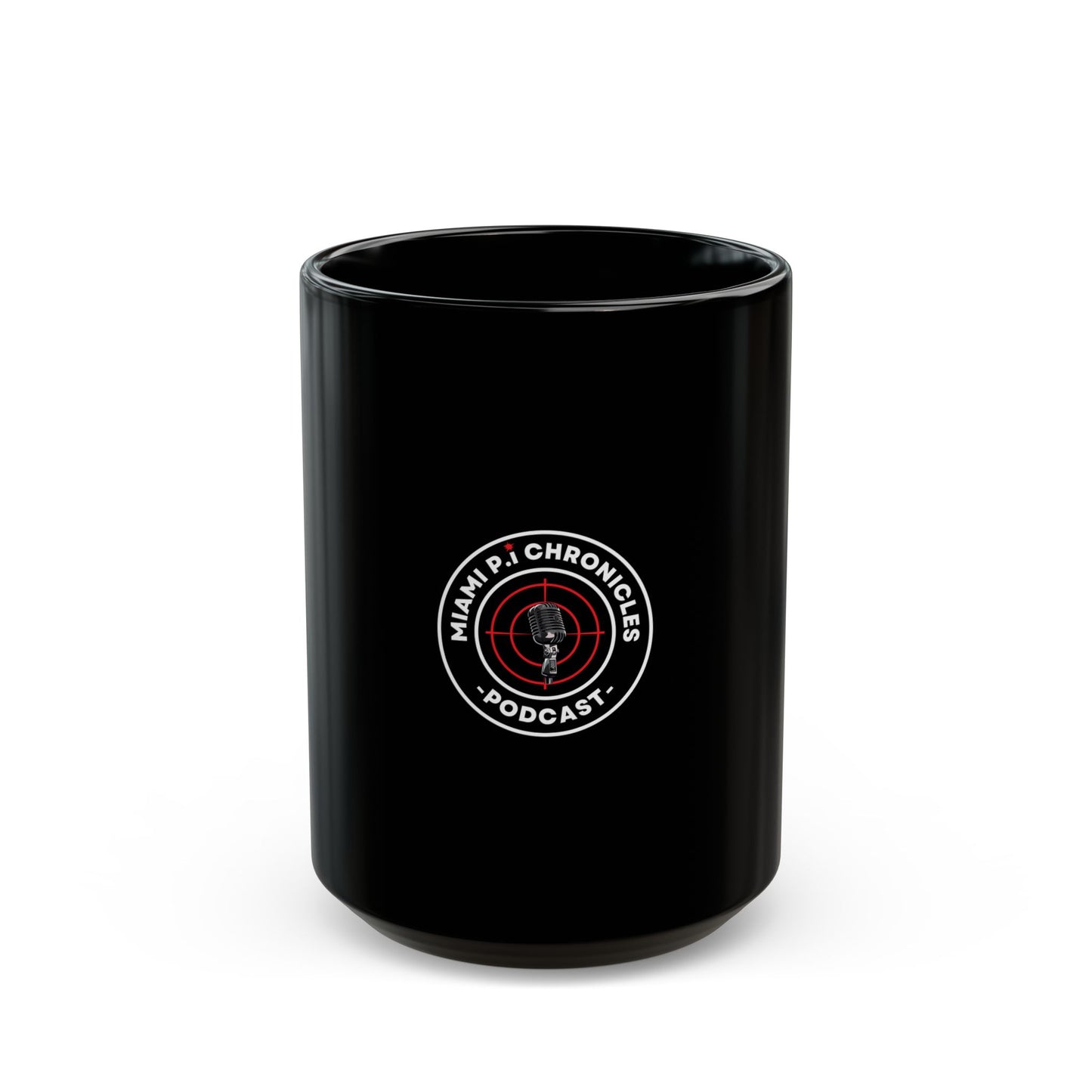 Miami Pi Dark Badge – Black Mug