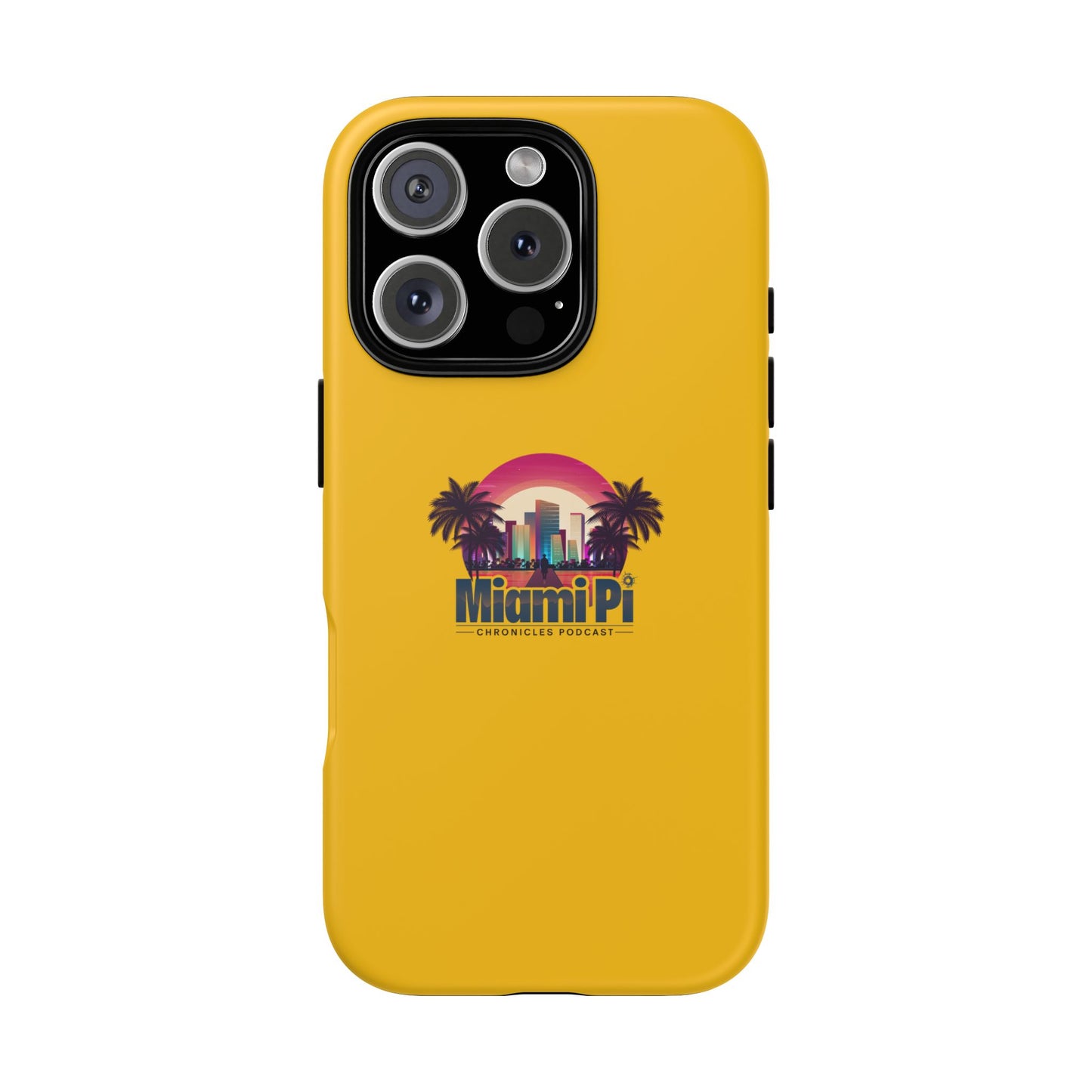 Sunset Logo – Yellow Phone Case
