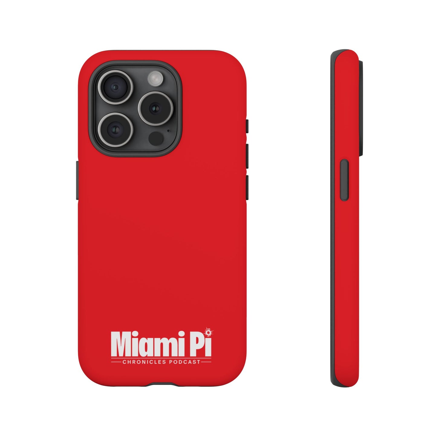 Monochrome Logo – Red Phone Case
