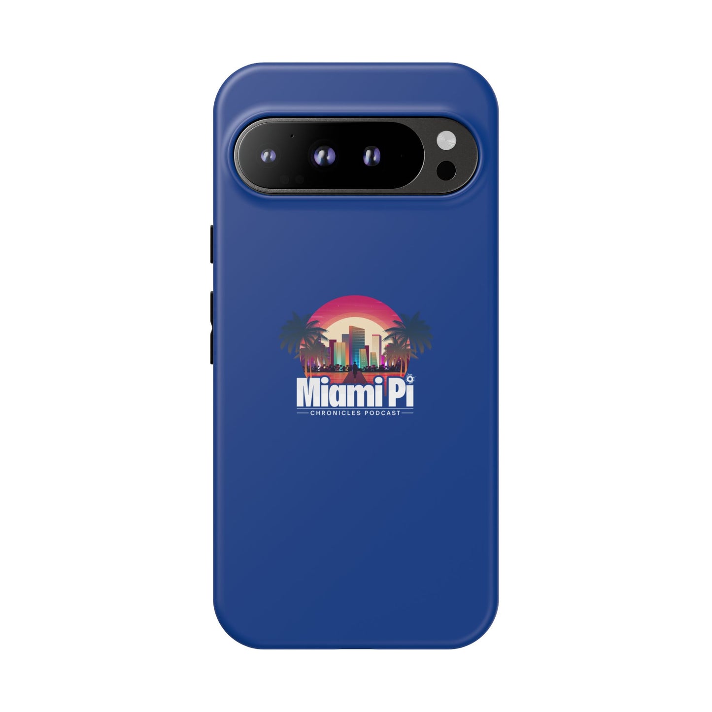 Sunset Logo – Blue Phone Case