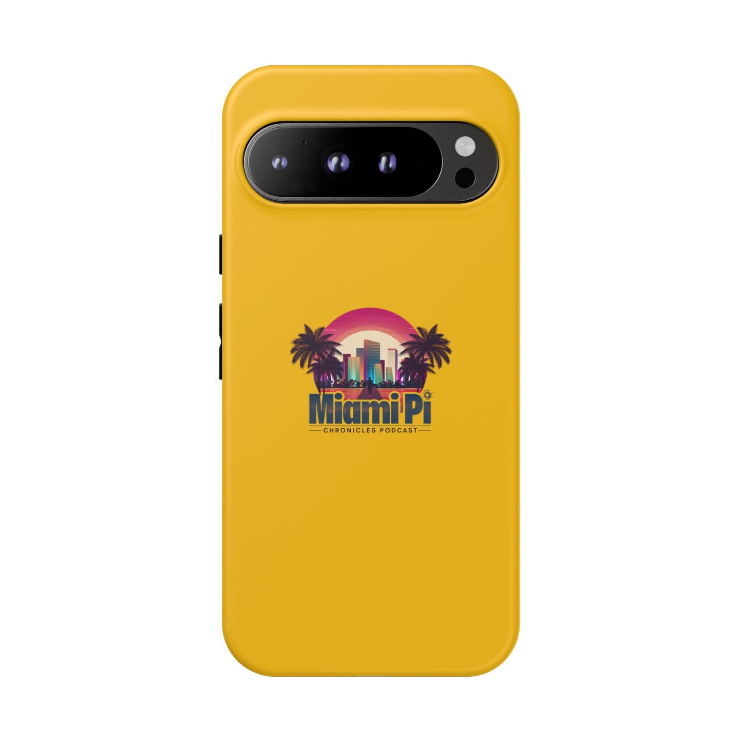 Sunset Logo – Yellow Phone Case
