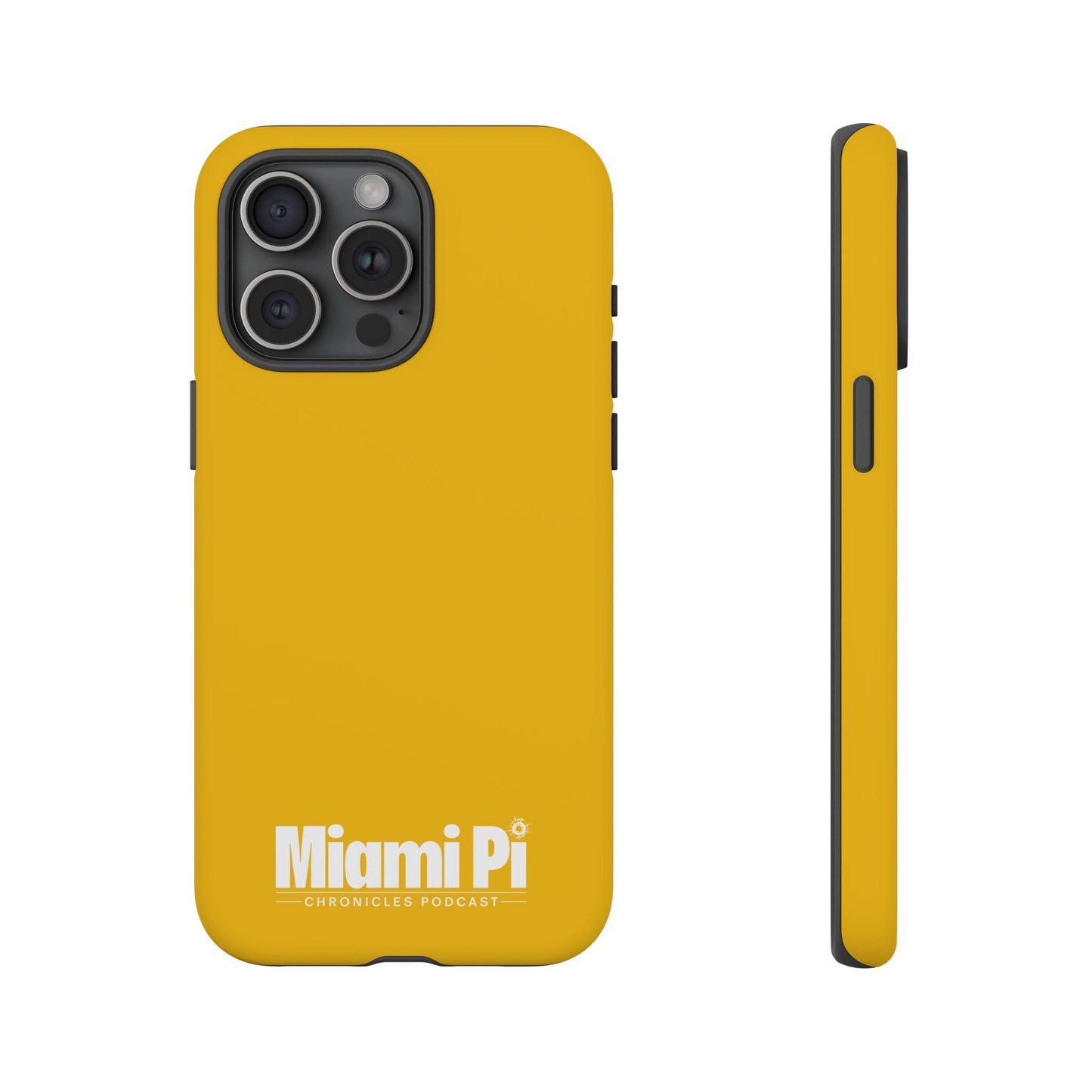 Monochrome Logo – Yellow Phone Case