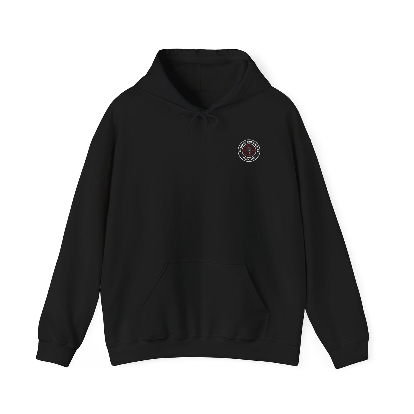 Miami Pi Dark Badge – Hoodie (Black)