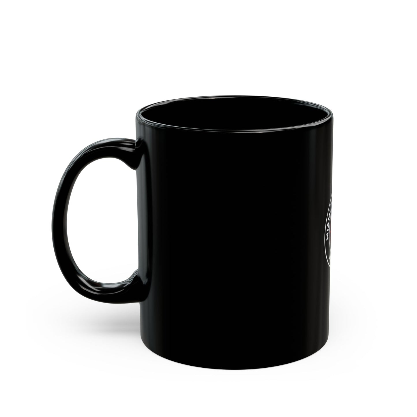 Miami Pi Dark Badge – Black Mug