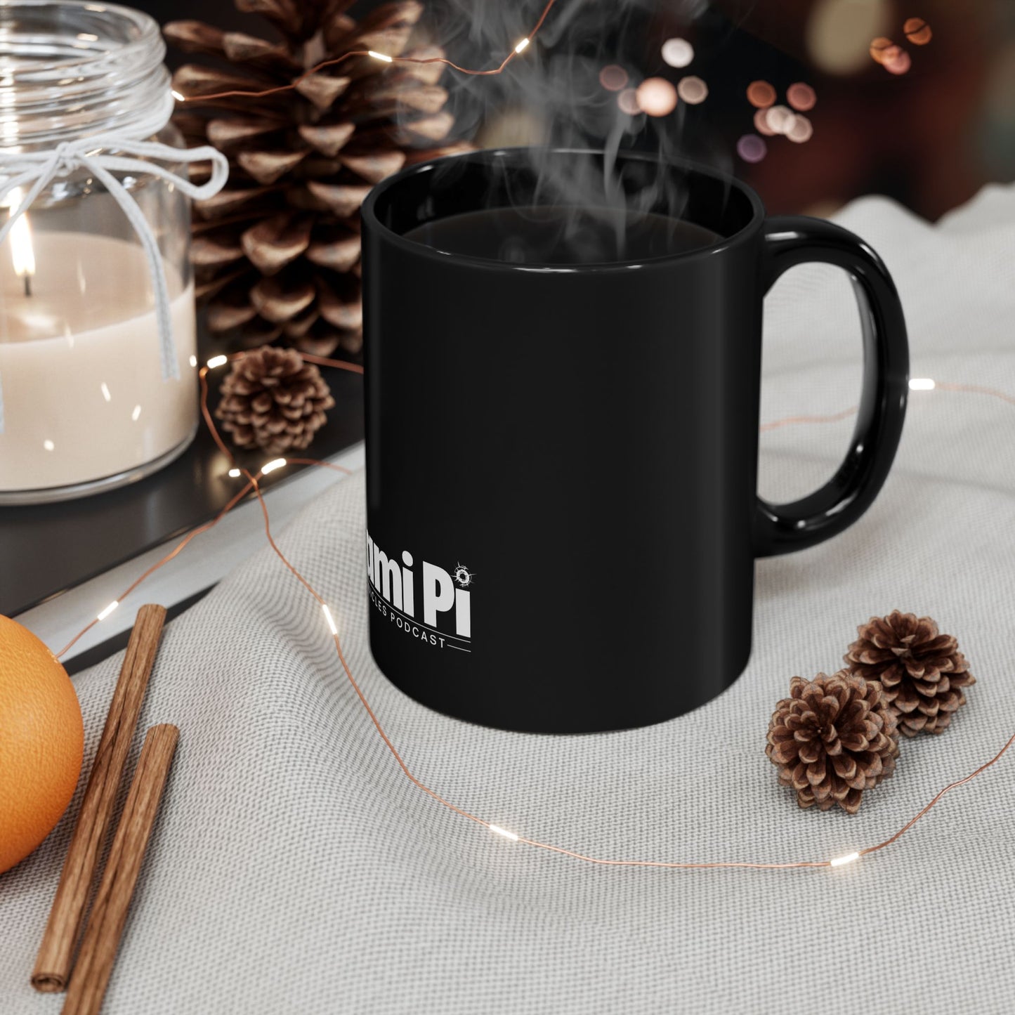 Monochrome Logo – Black Mug