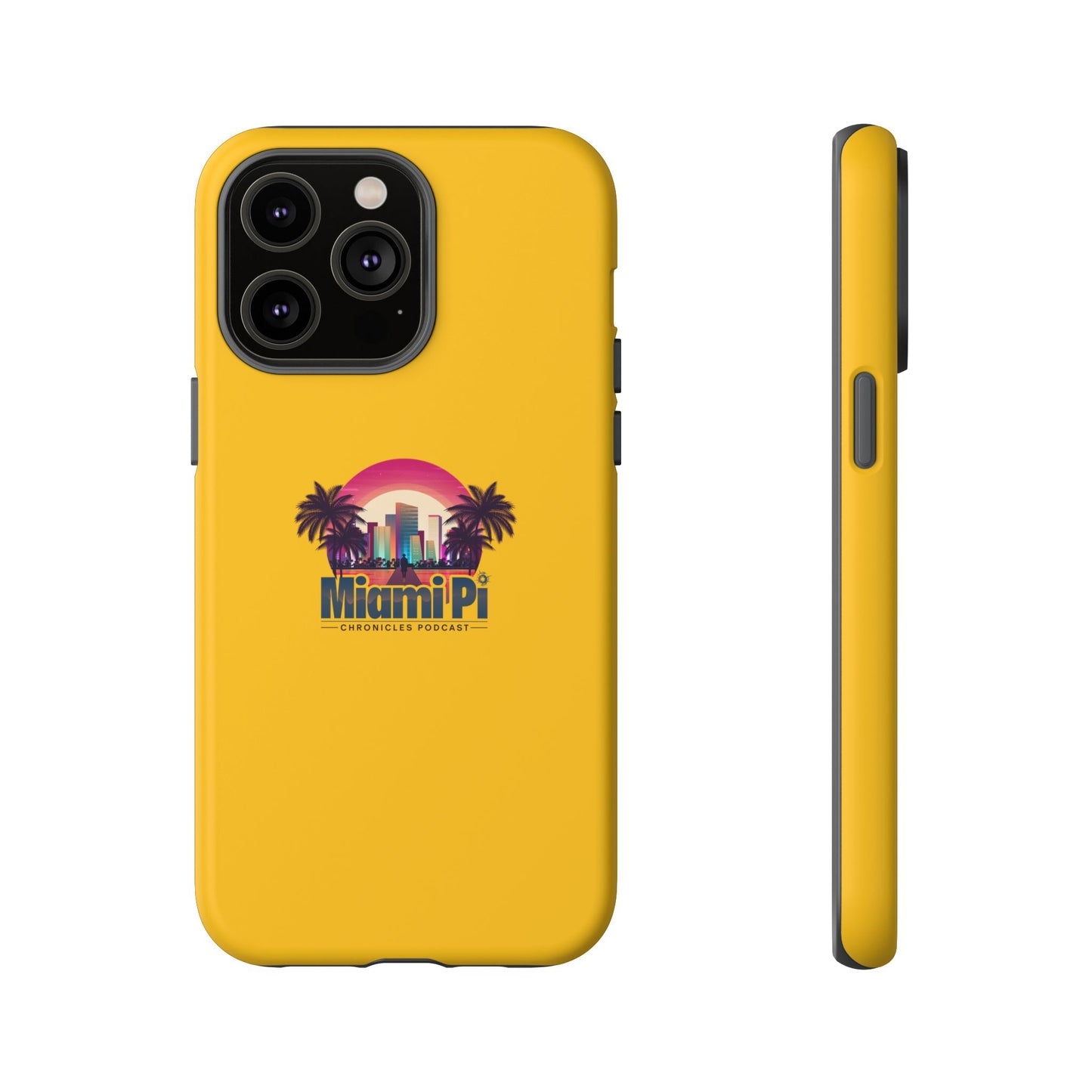 Sunset Logo – Yellow Phone Case