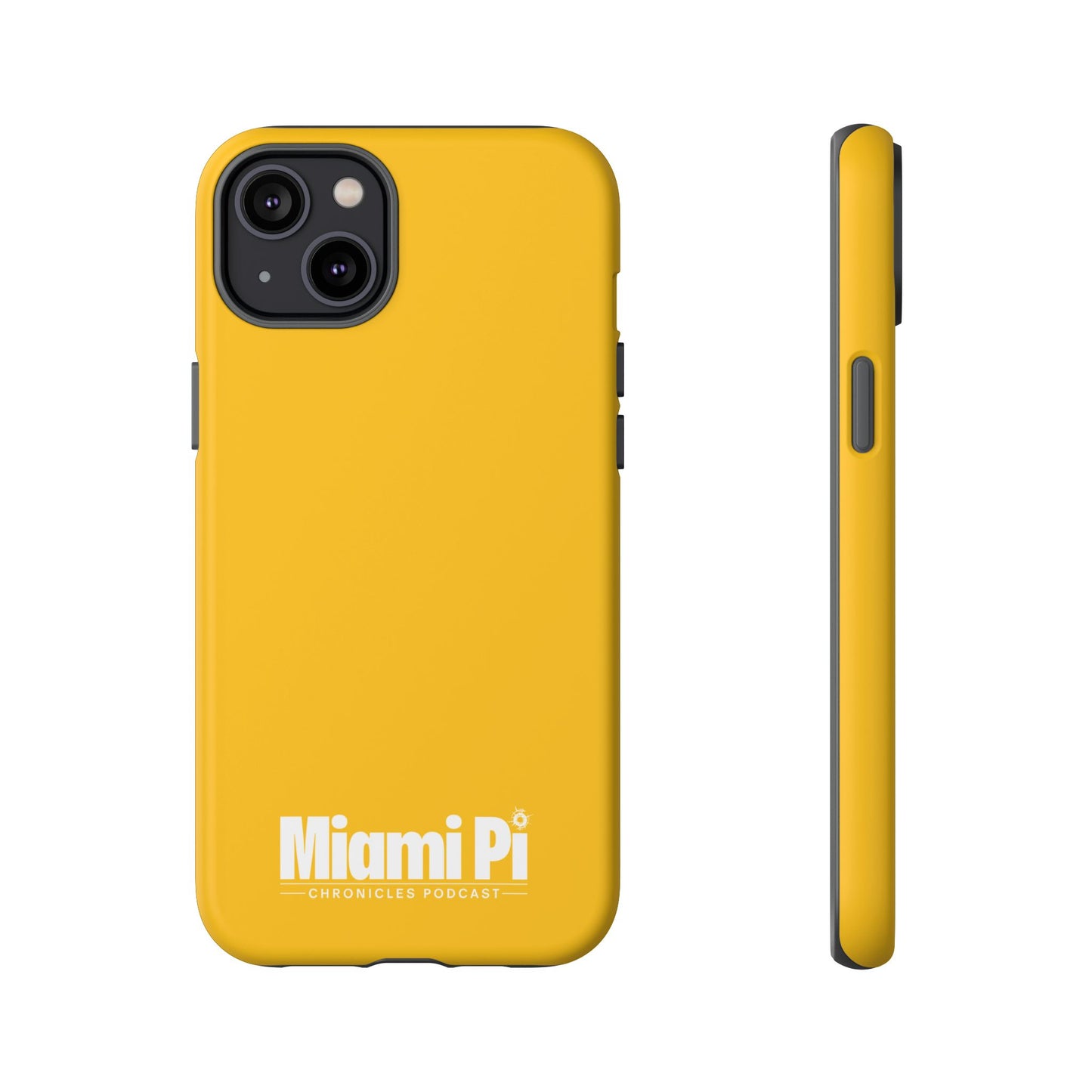 Monochrome Logo – Yellow Phone Case