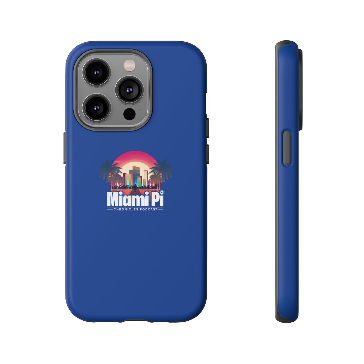 Sunset Logo – Blue Phone Case