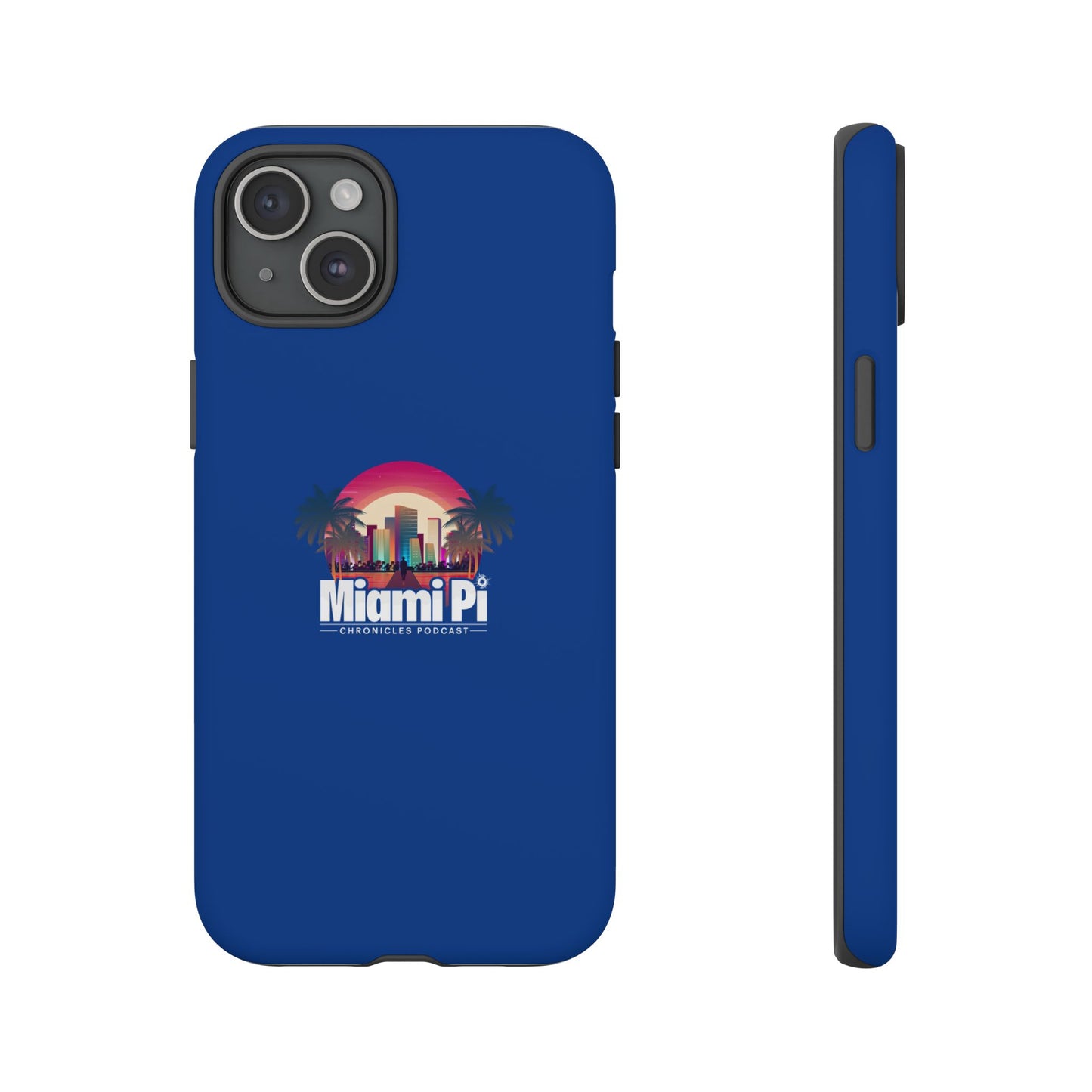 Sunset Logo – Blue Phone Case
