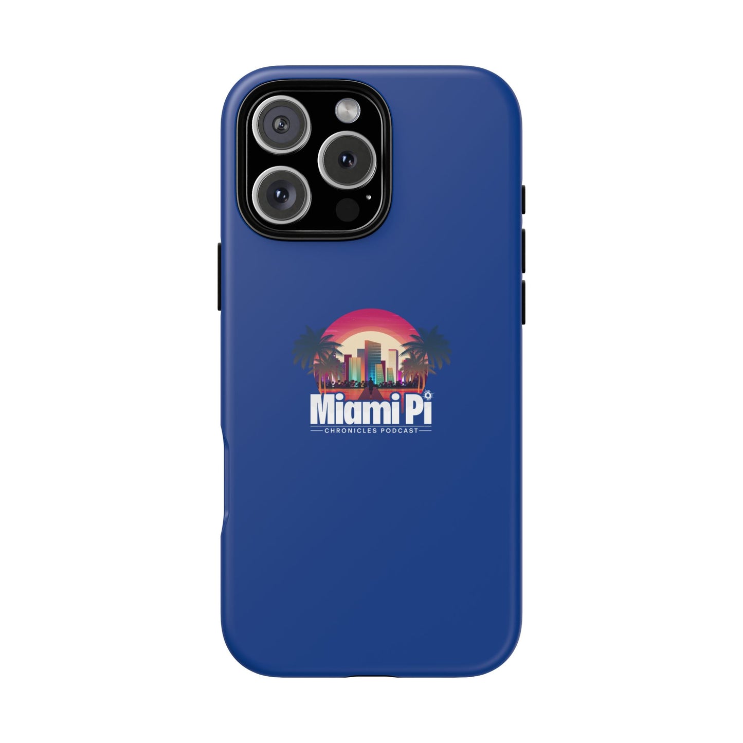 Sunset Logo – Blue Phone Case