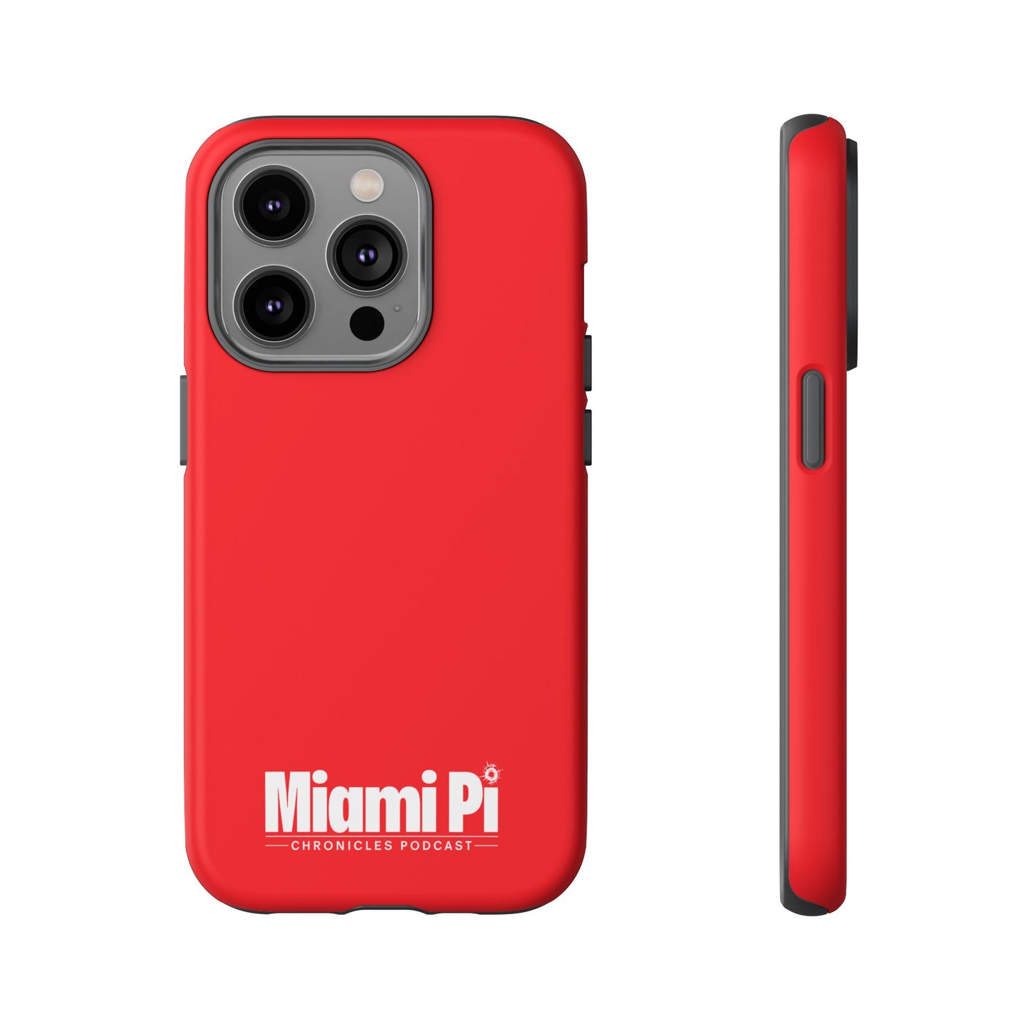 Monochrome Logo – Red Phone Case