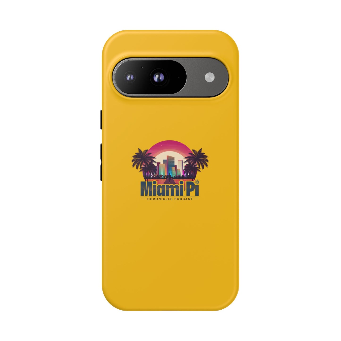 Sunset Logo – Yellow Phone Case