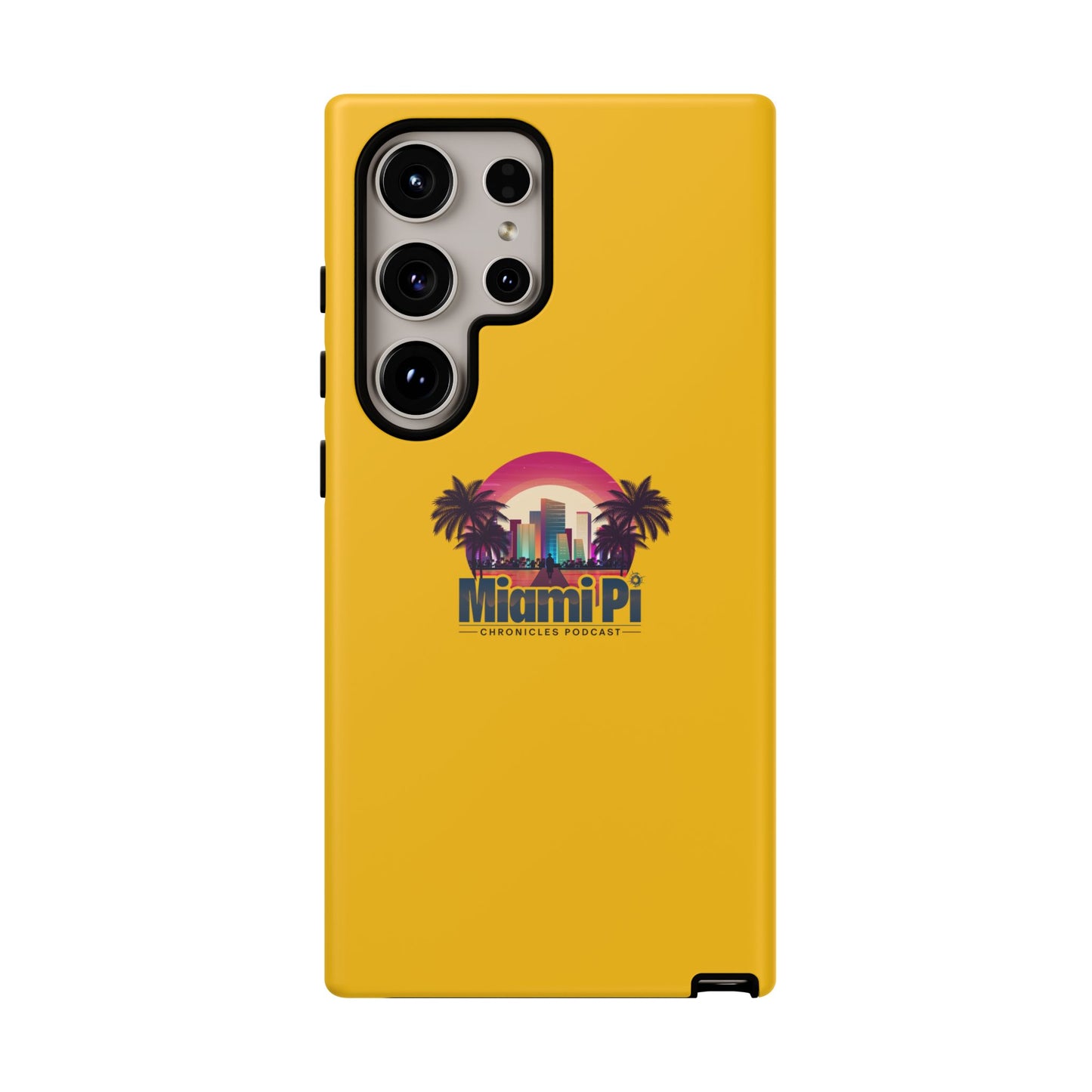 Sunset Logo – Yellow Phone Case