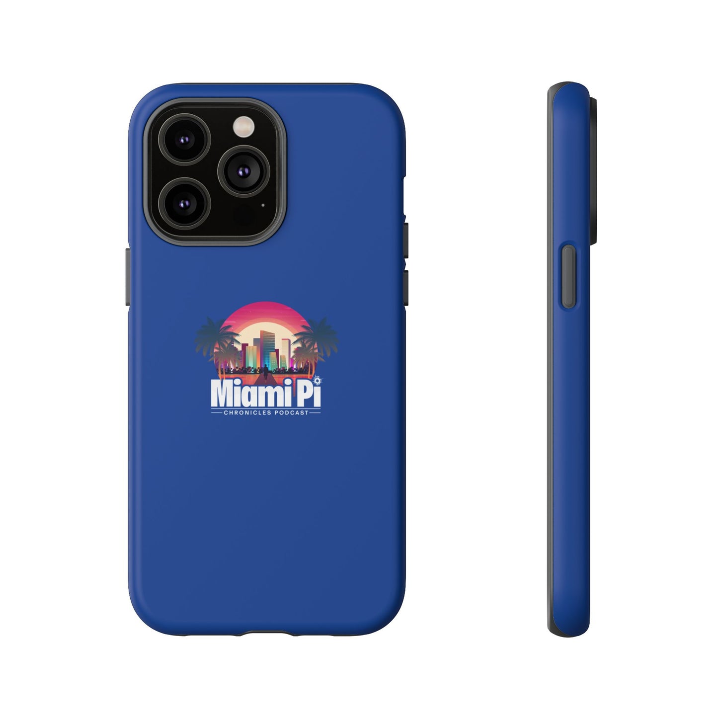 Sunset Logo – Blue Phone Case