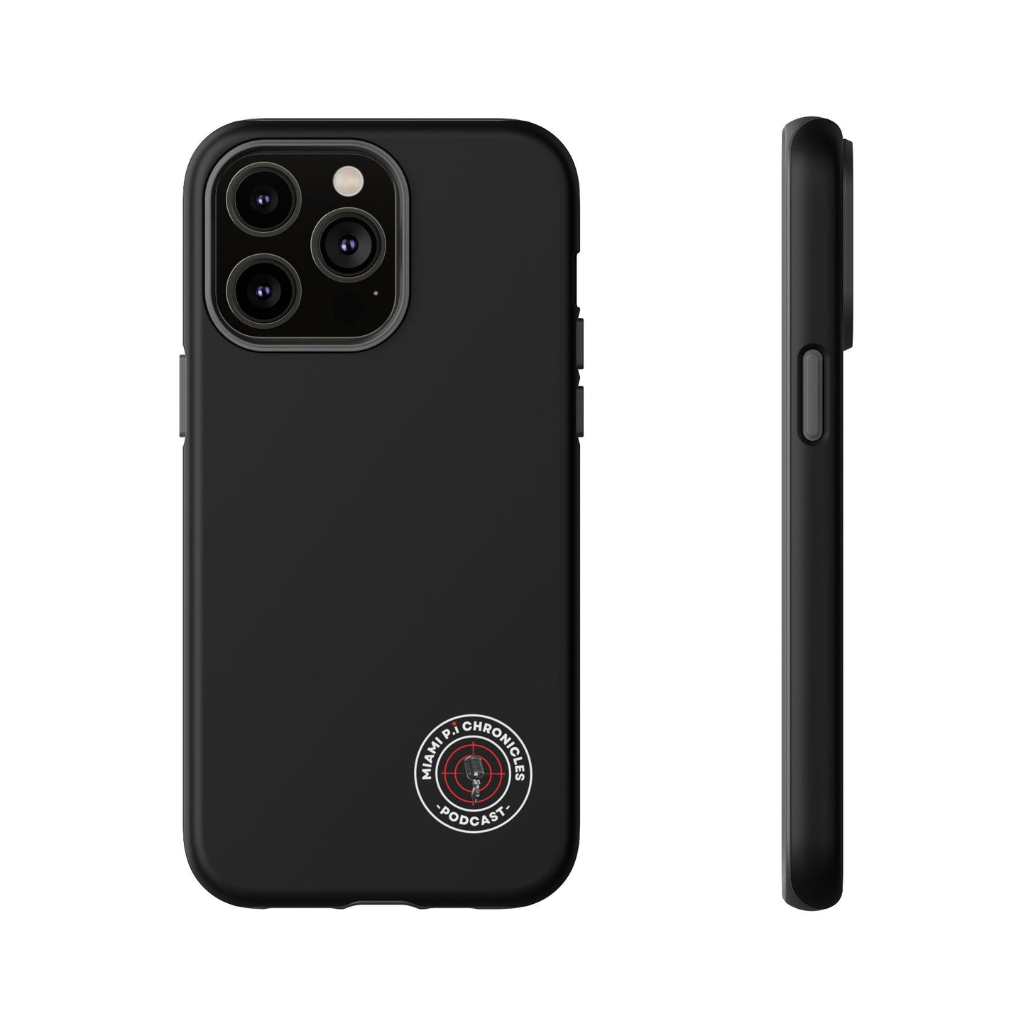 Miami Pi Dark Badge – Black Phone Case
