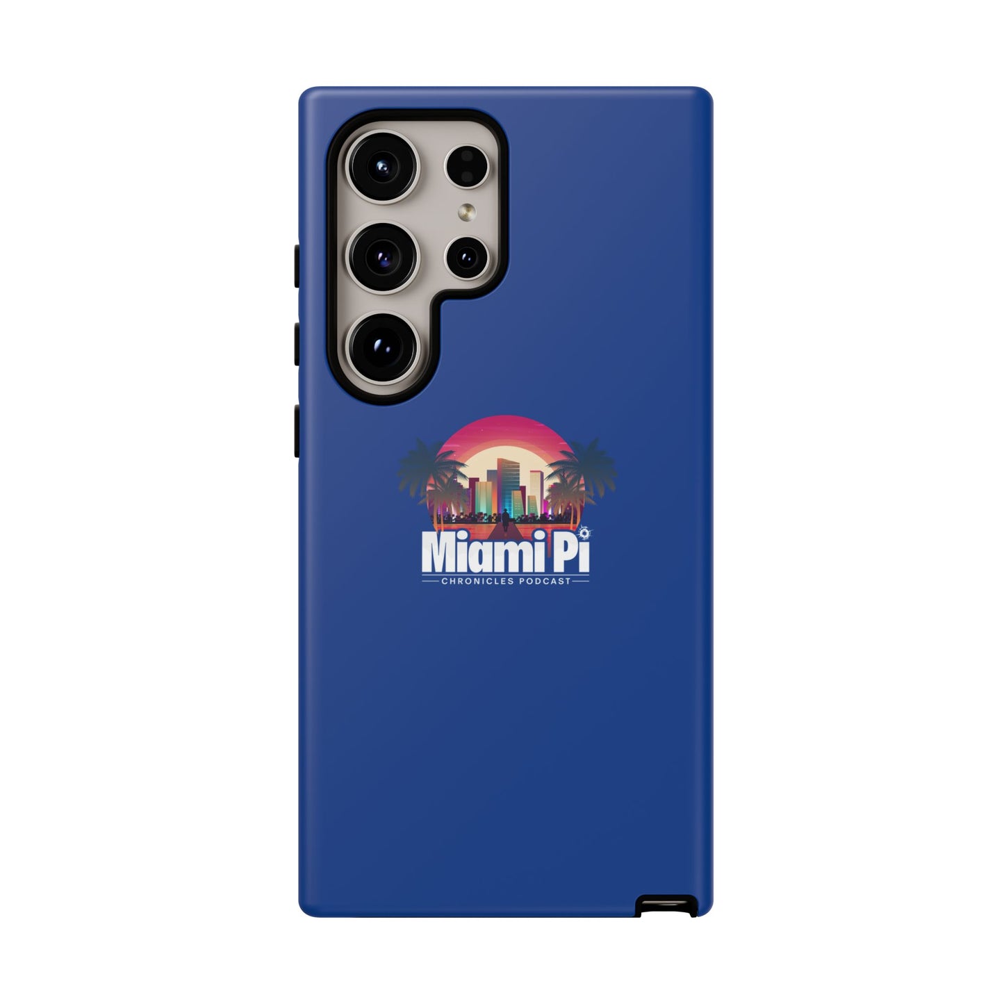 Sunset Logo – Blue Phone Case