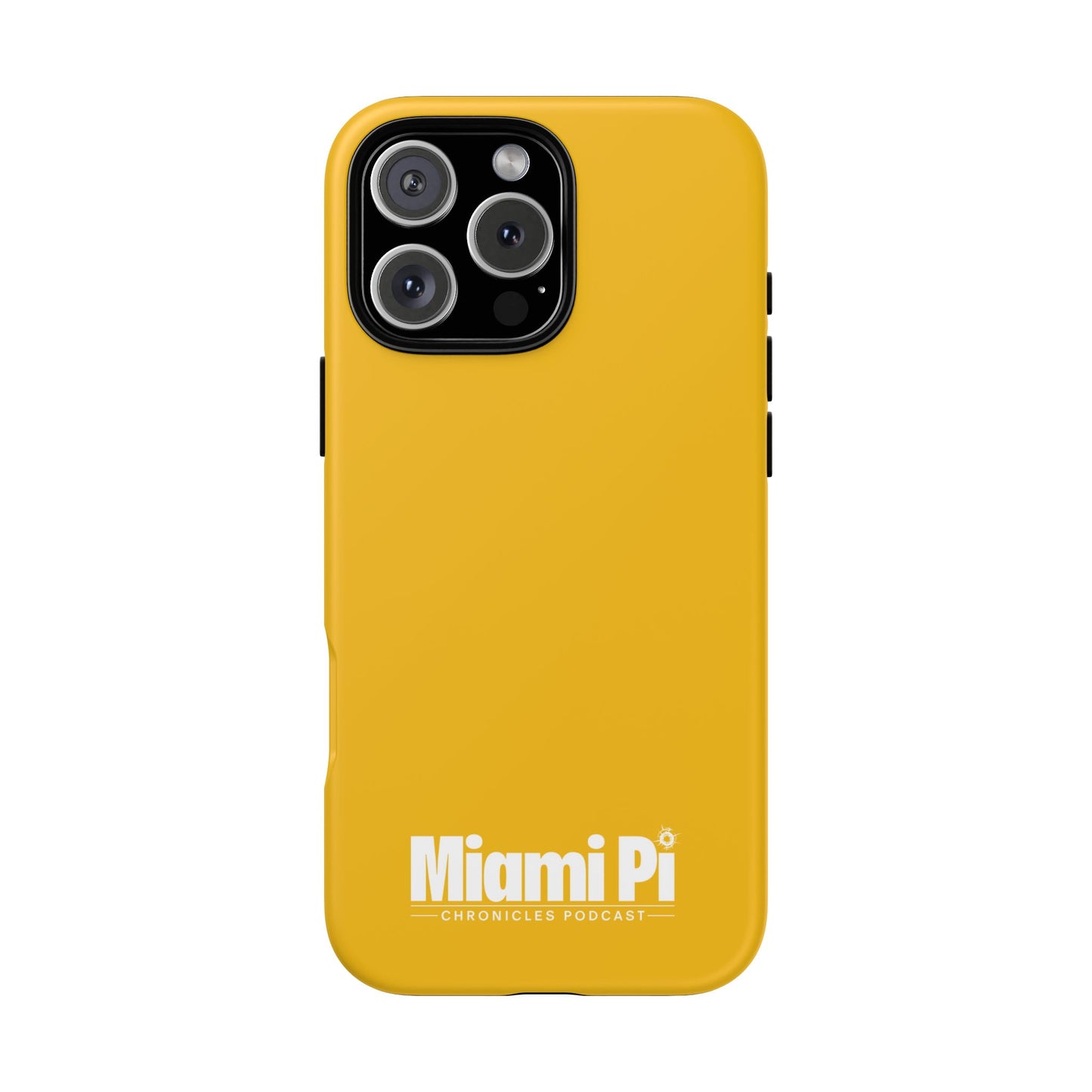 Monochrome Logo – Yellow Phone Case