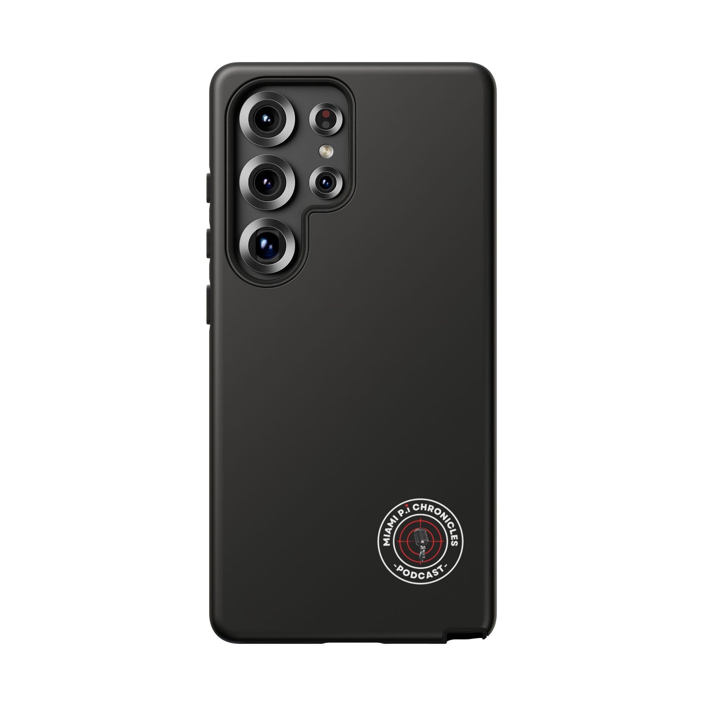 Miami Pi Dark Badge – Black Phone Case