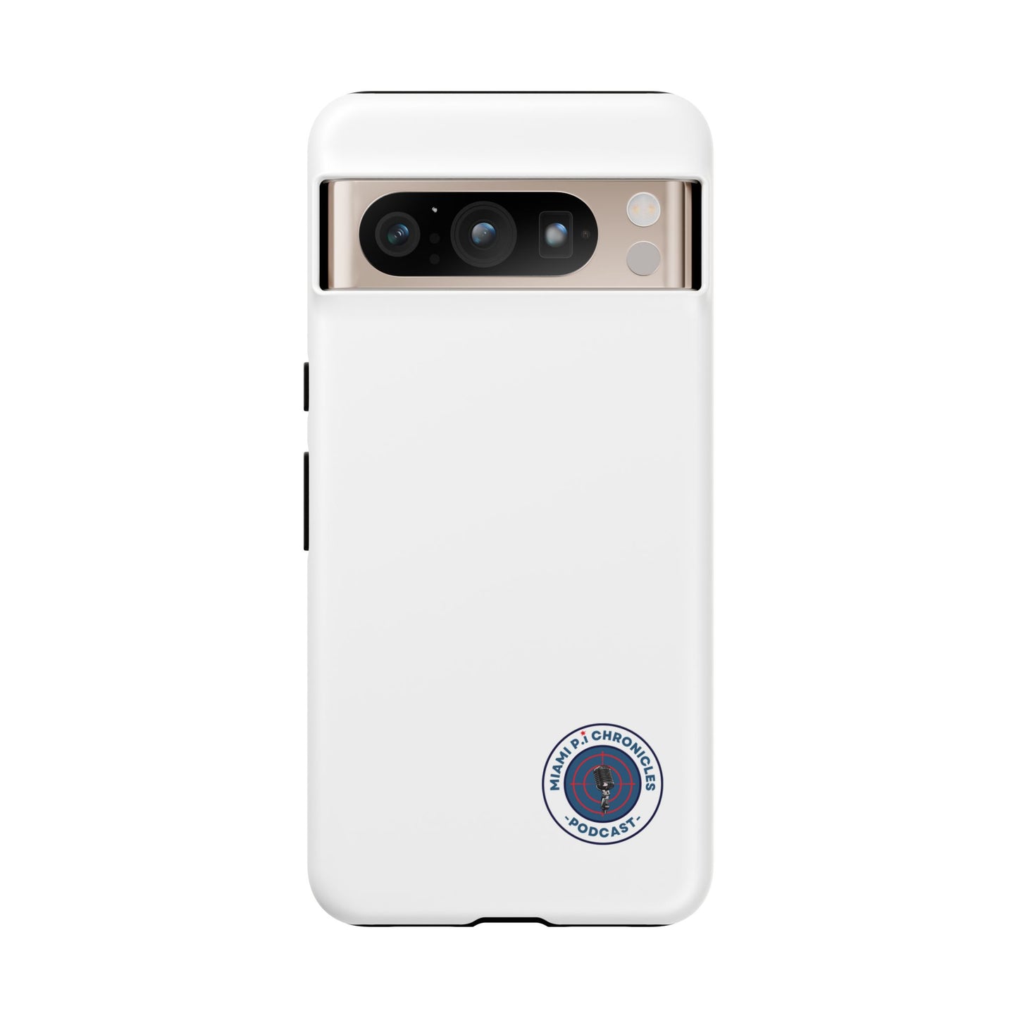 Miami Pi Badge – White Phone Case