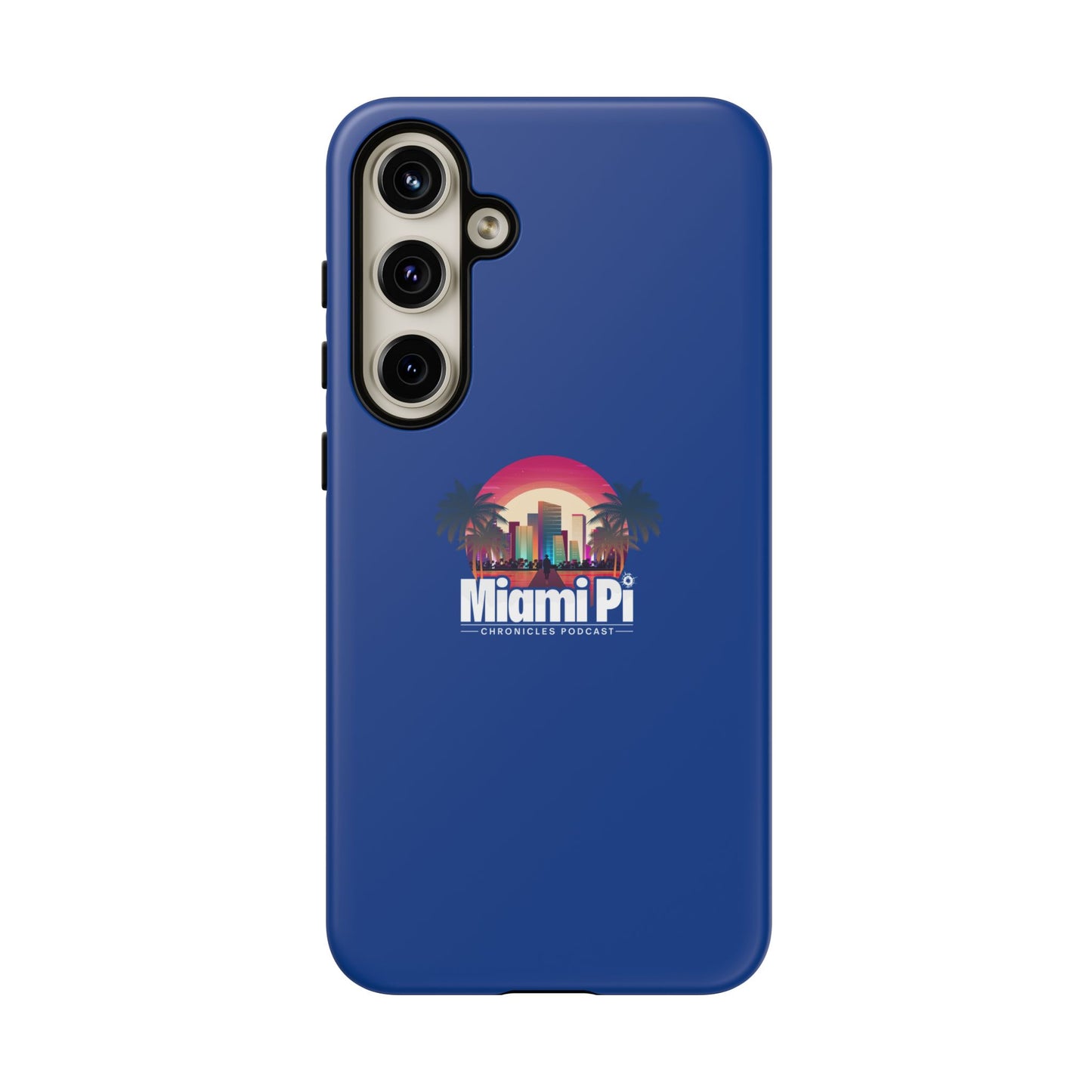 Sunset Logo – Blue Phone Case