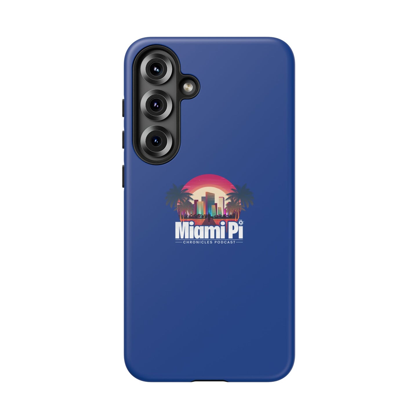 Sunset Logo – Blue Phone Case