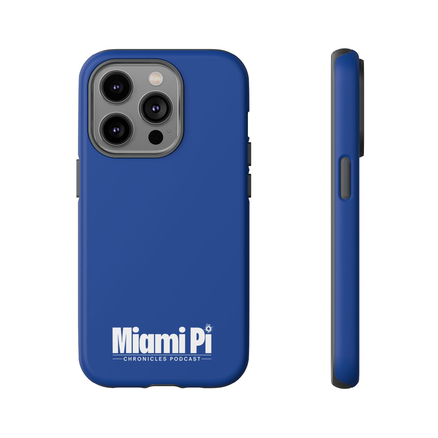 Monochrome Logo – Blue Phone Case