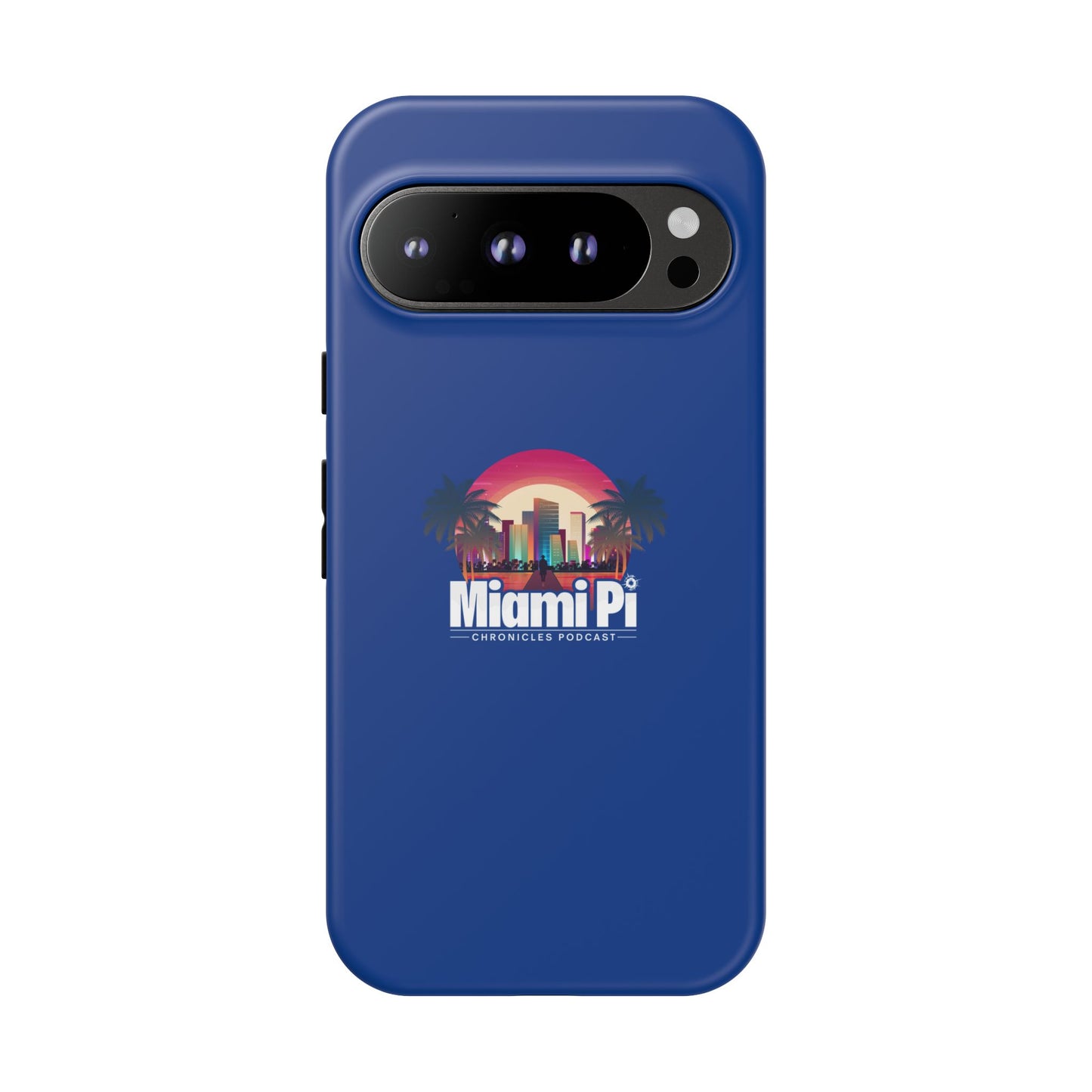 Sunset Logo – Blue Phone Case