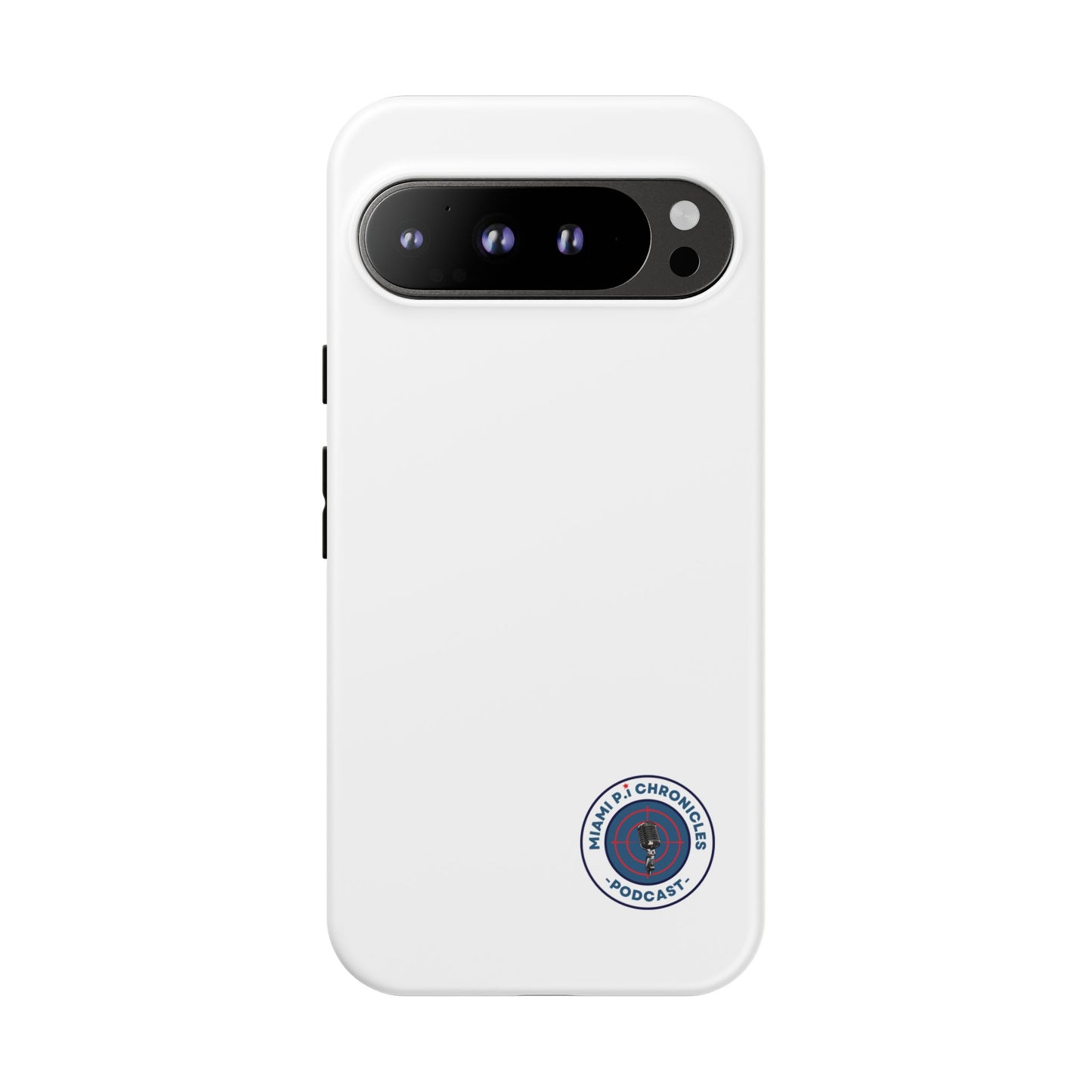 Miami Pi Badge – White Phone Case