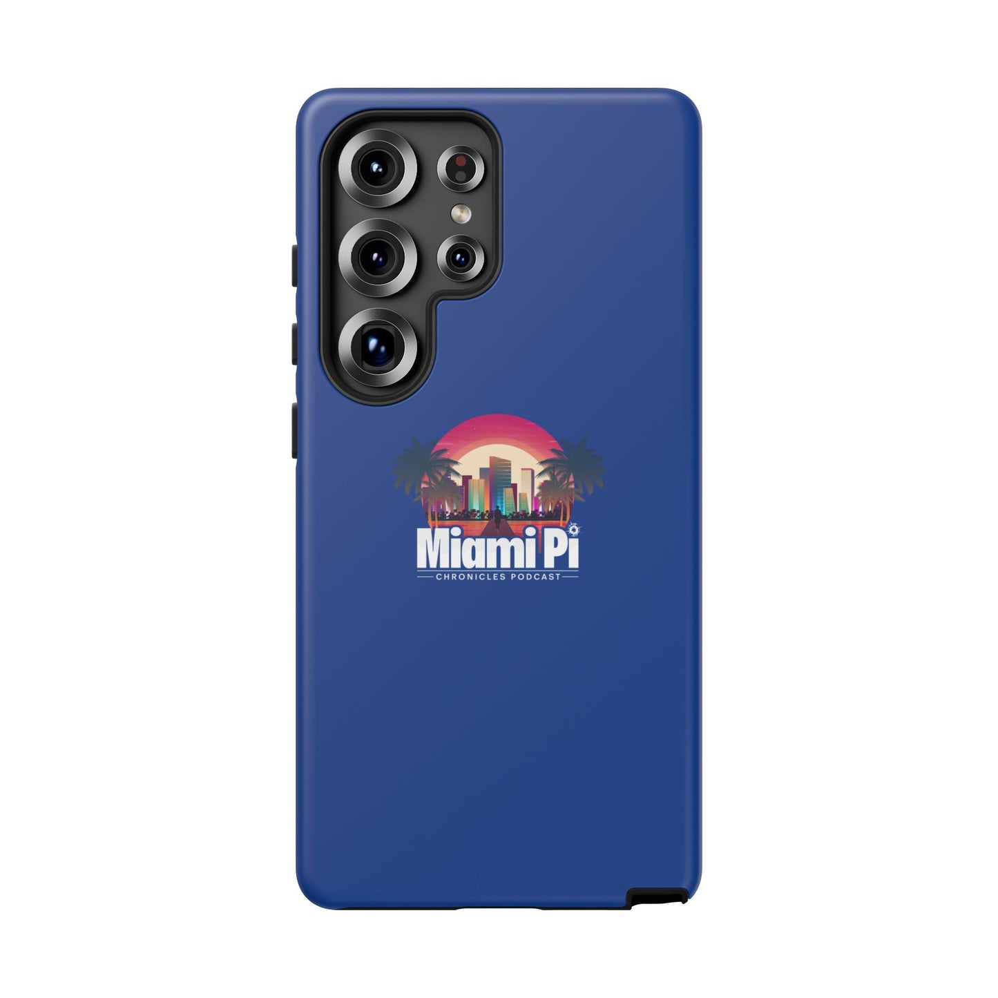 Sunset Logo – Blue Phone Case