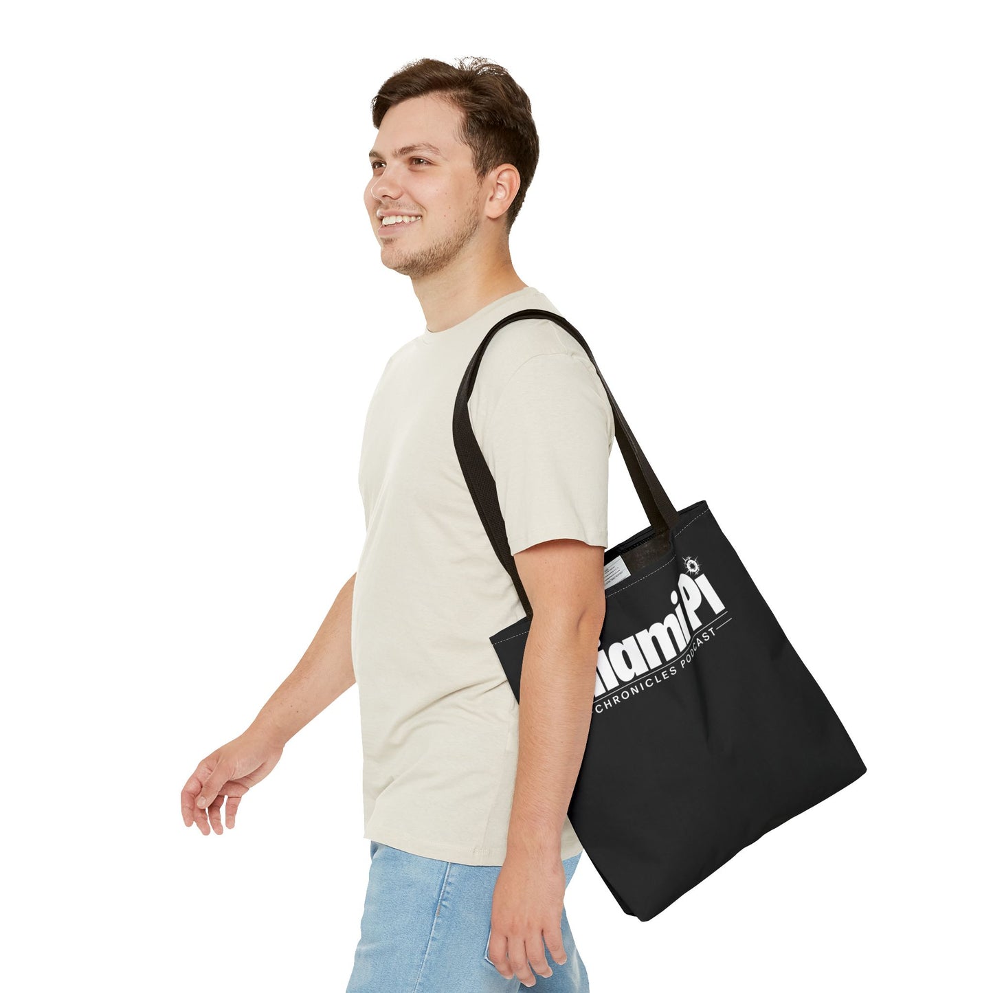 Monochrome Logo – Black Tote Bag