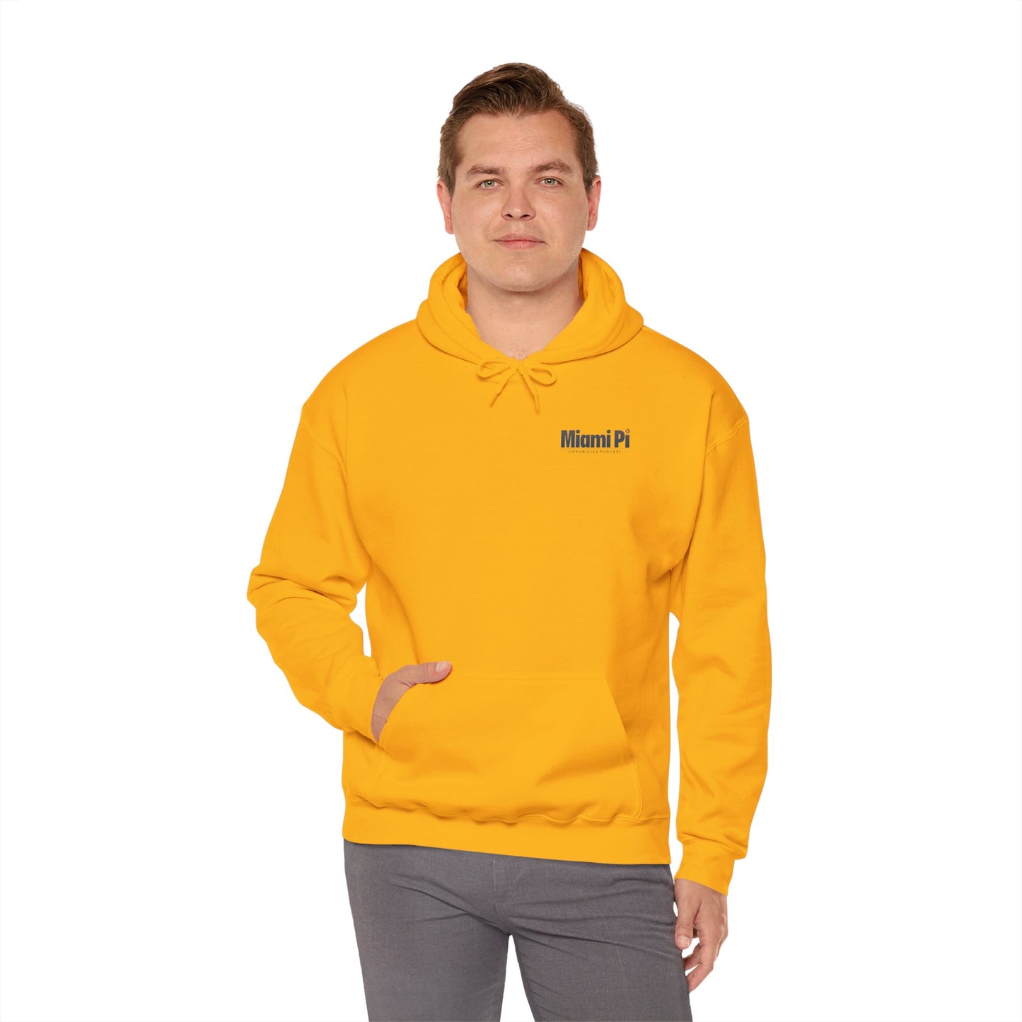 Dark Sunset Logo – Hoodie (Gold)