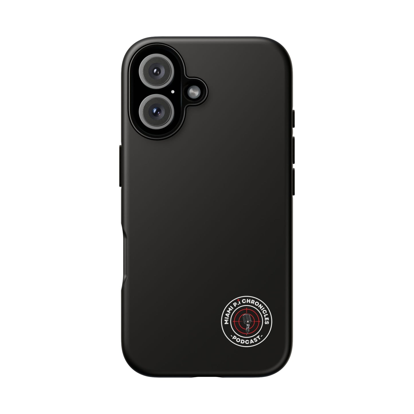 Miami Pi Dark Badge – Black Phone Case
