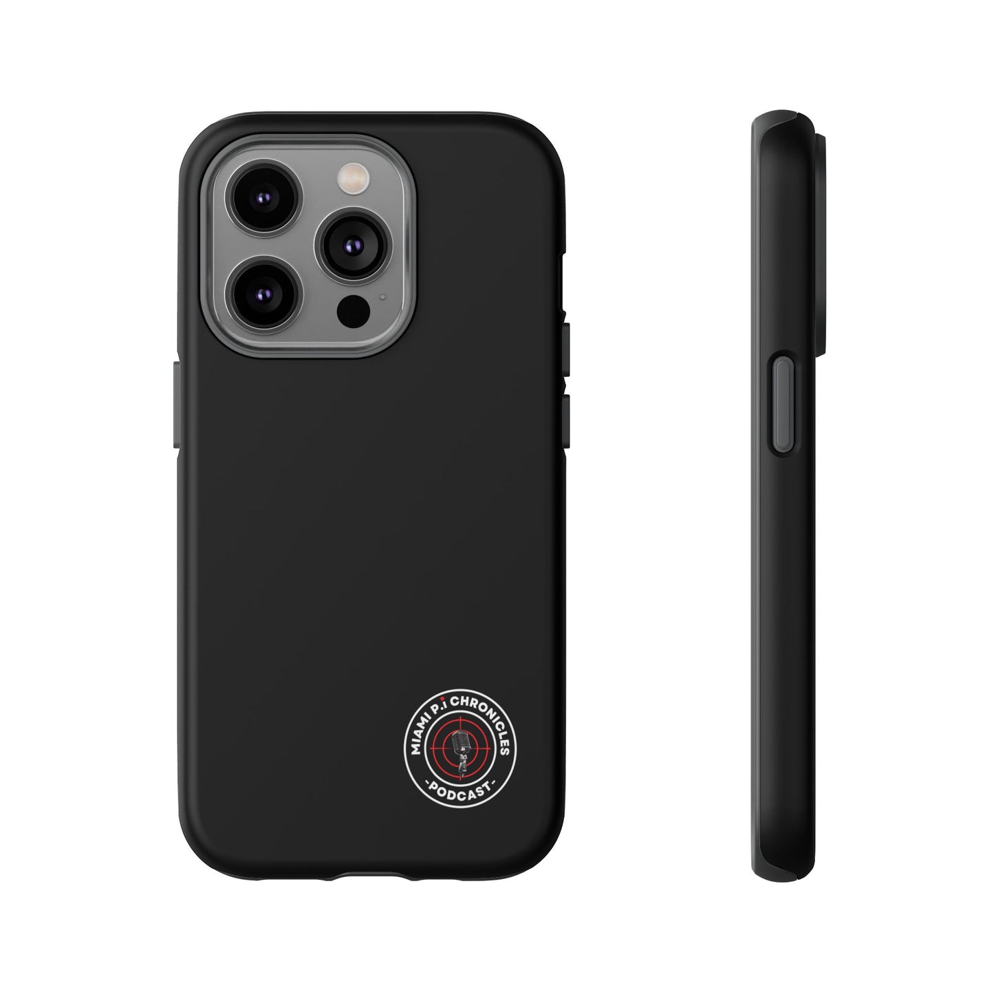 Miami Pi Dark Badge – Black Phone Case