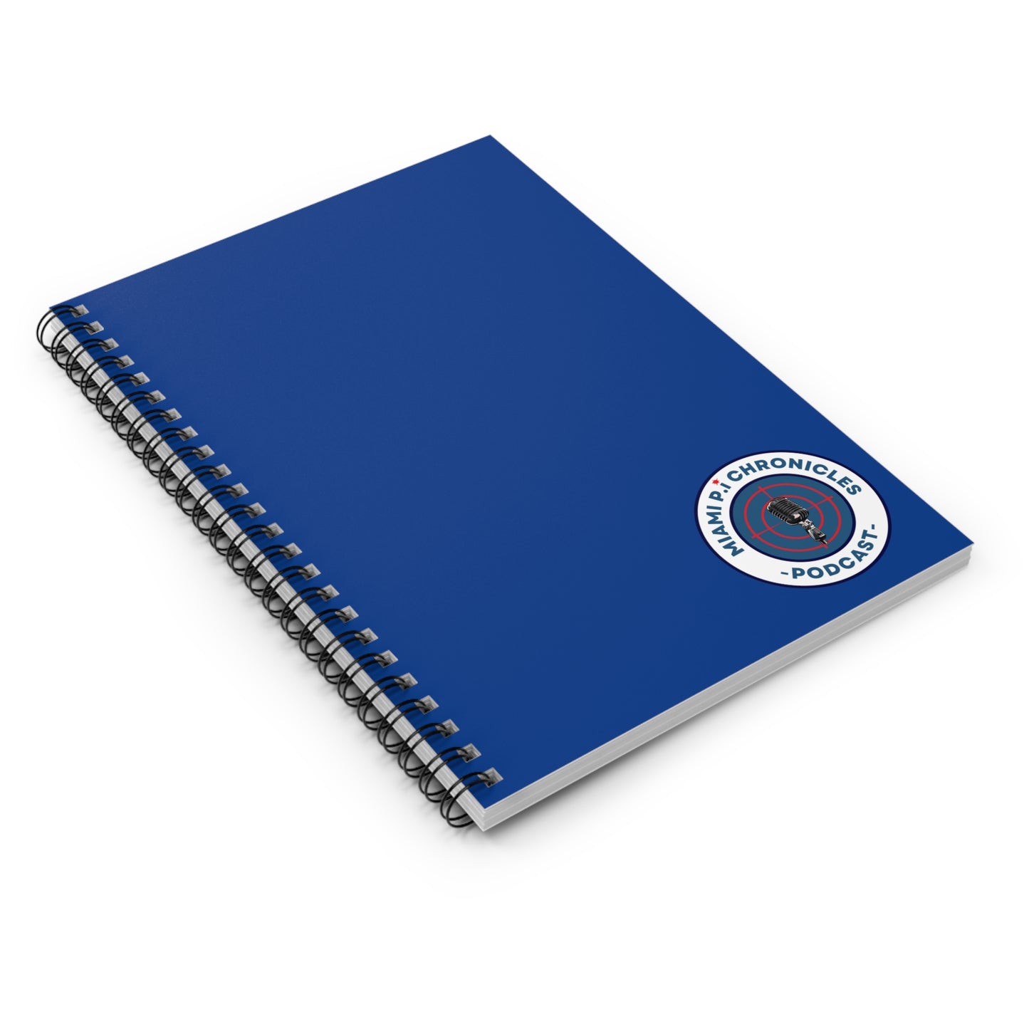 Miami Pi Badge – Blue Notebook
