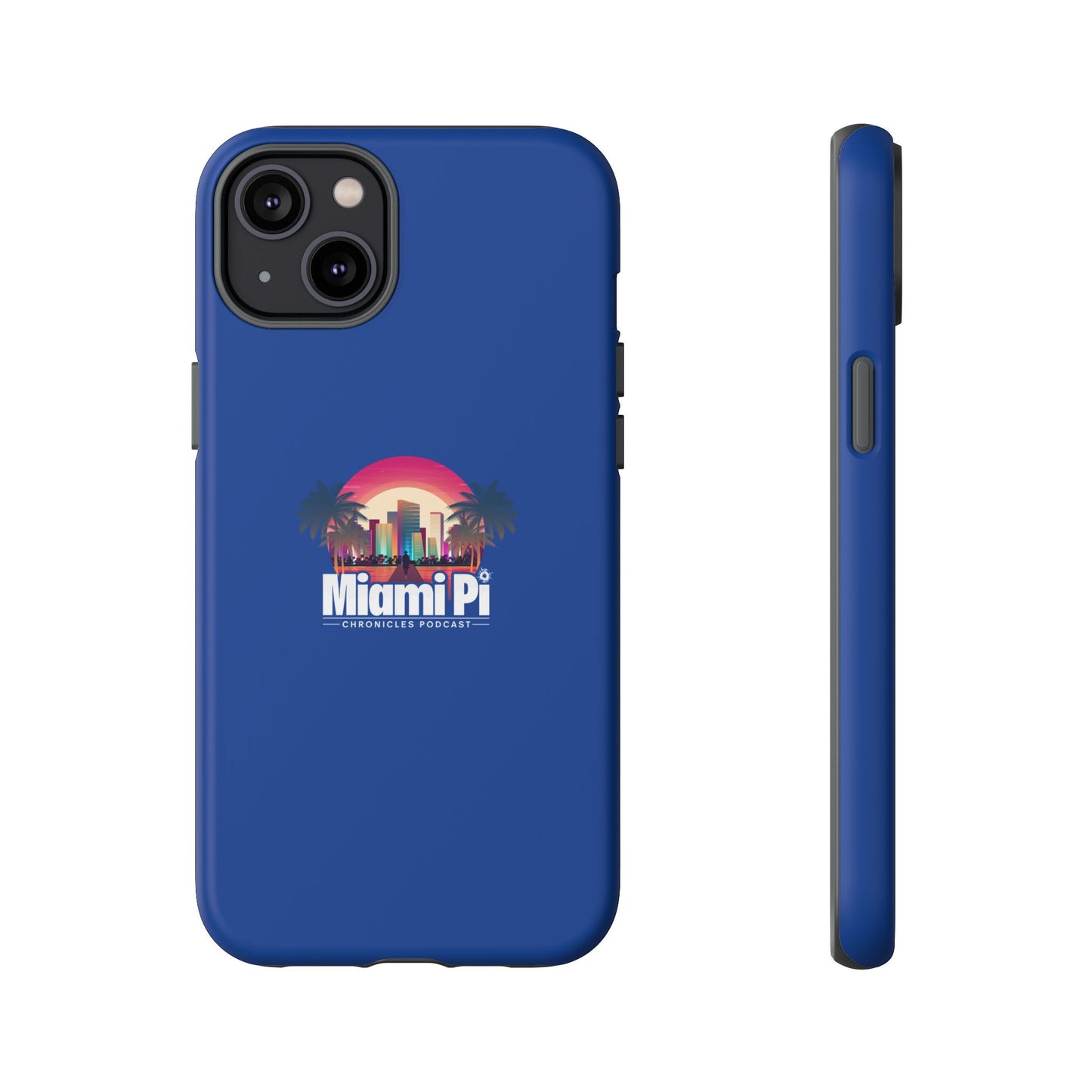 Sunset Logo – Blue Phone Case