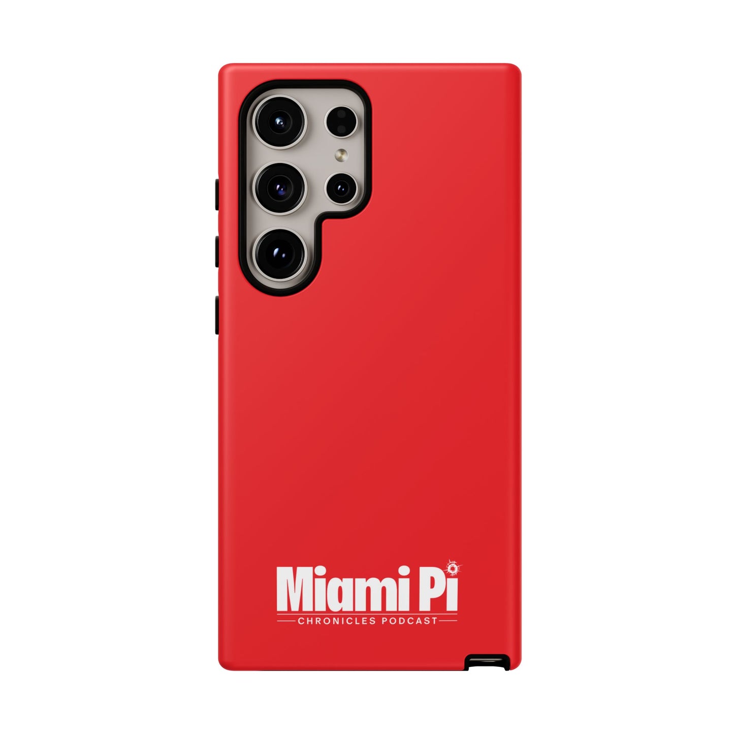 Monochrome Logo – Red Phone Case
