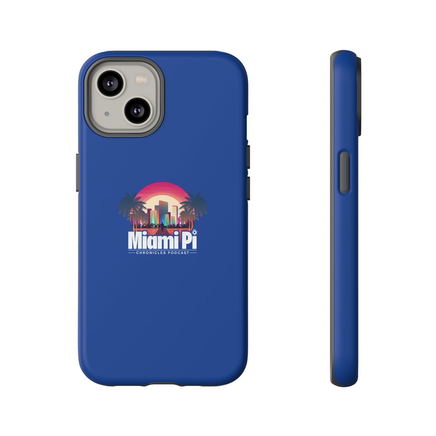 Sunset Logo – Blue Phone Case