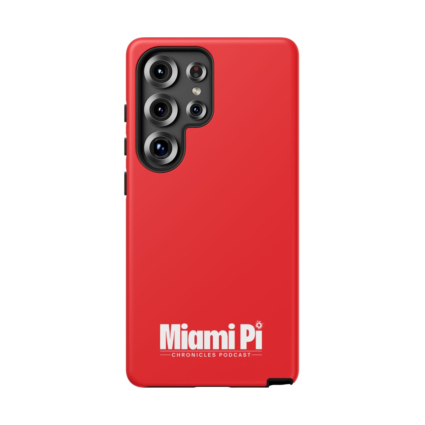 Monochrome Logo – Red Phone Case