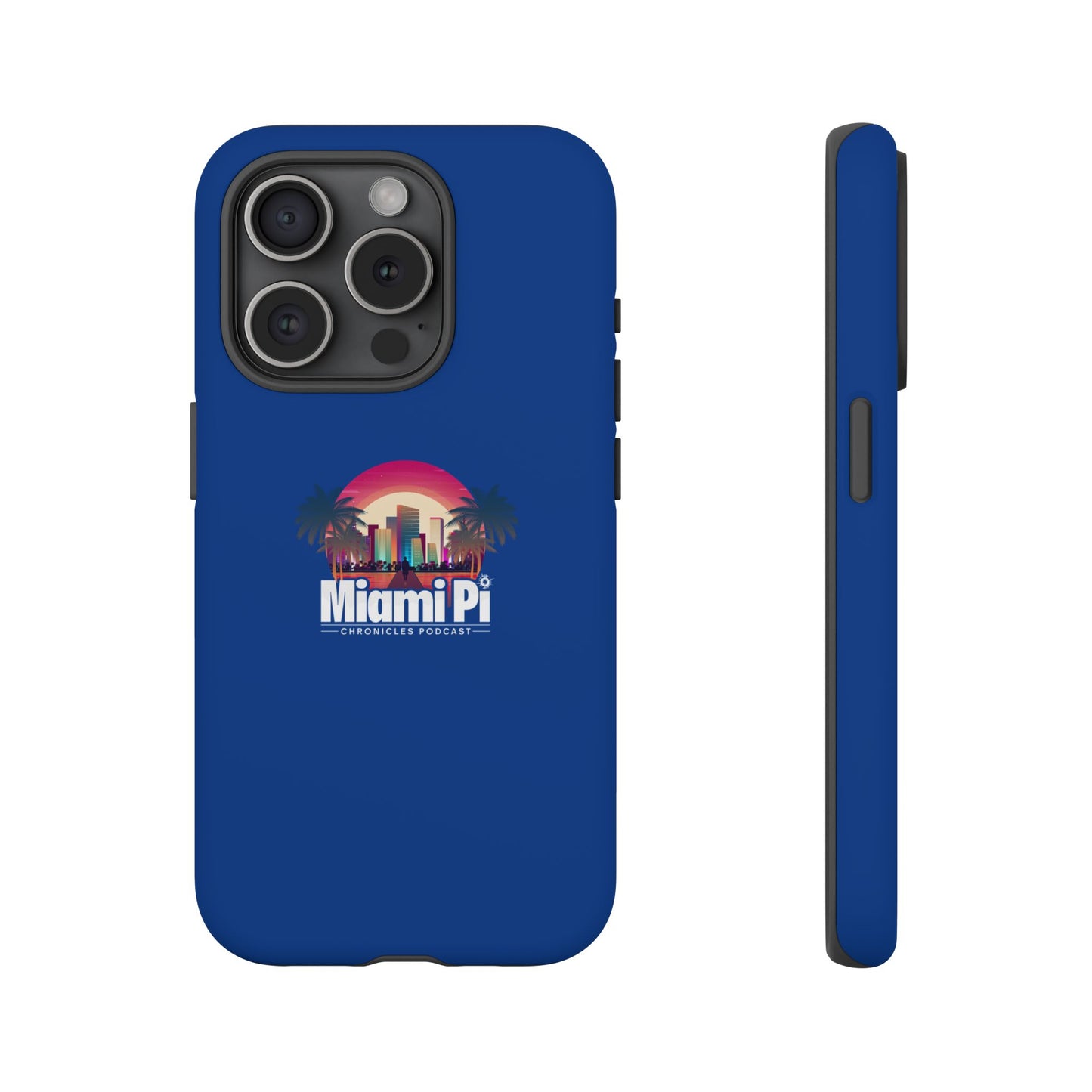 Sunset Logo – Blue Phone Case